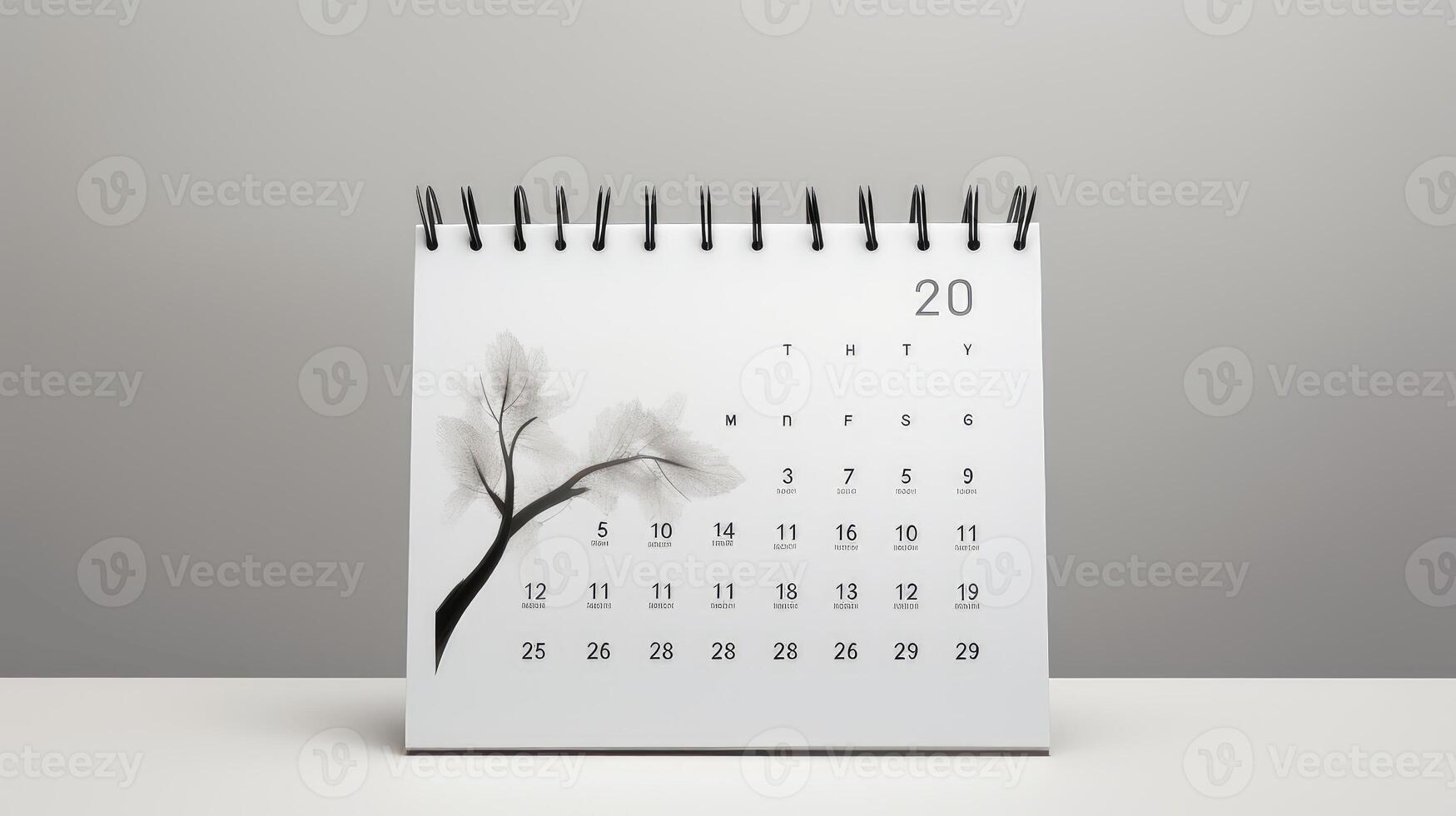 design desk calendar photo