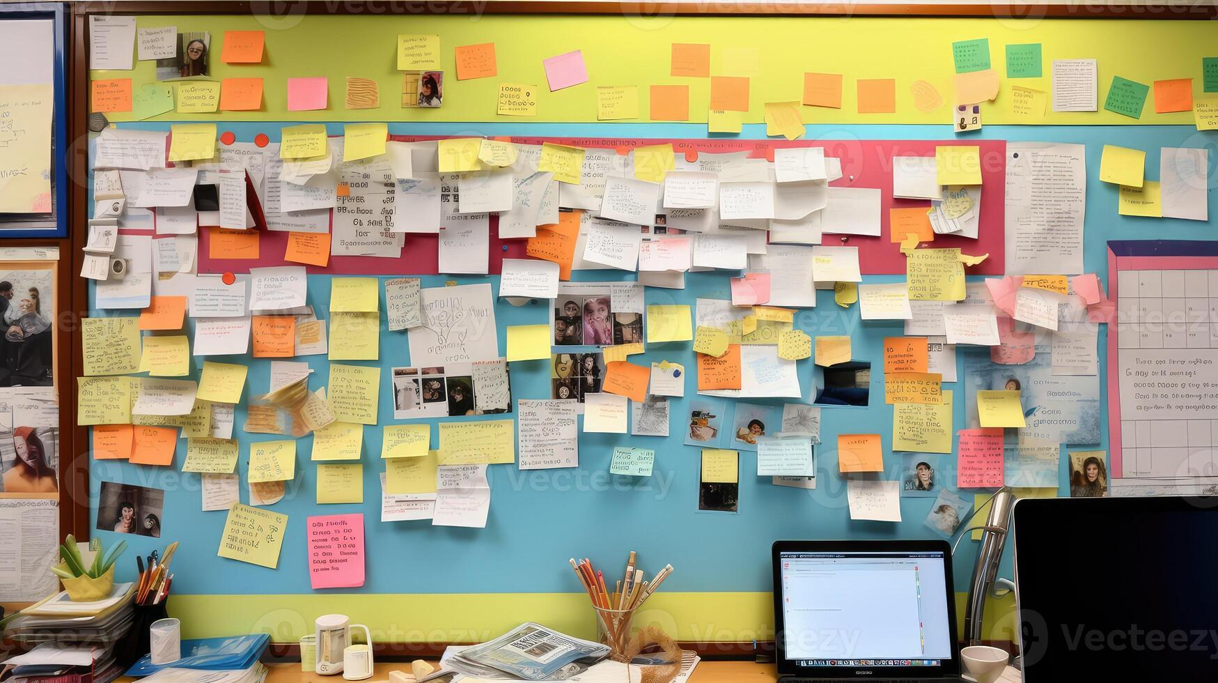 notes horizontal frame office photo