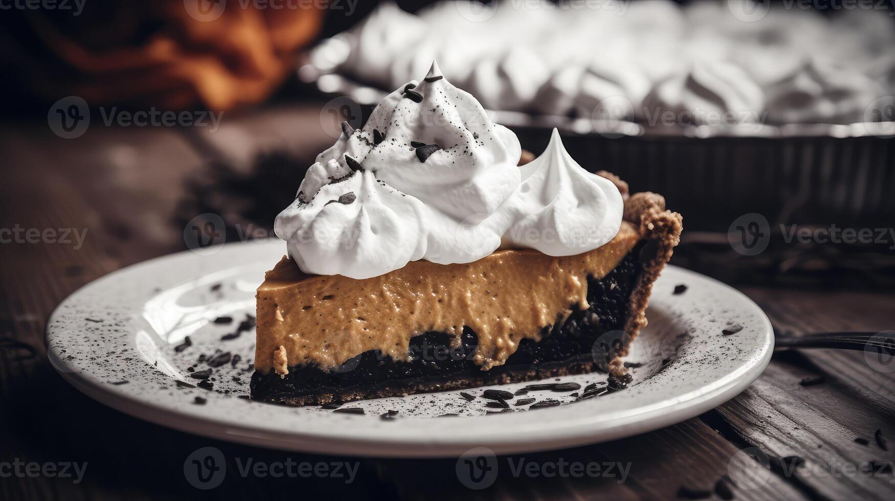 whipped happy thanksgiving black and white photo