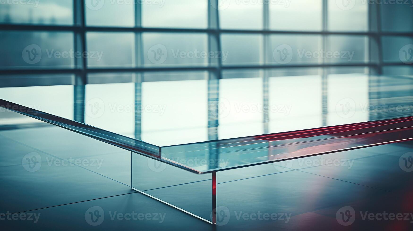 modern glass table top photo