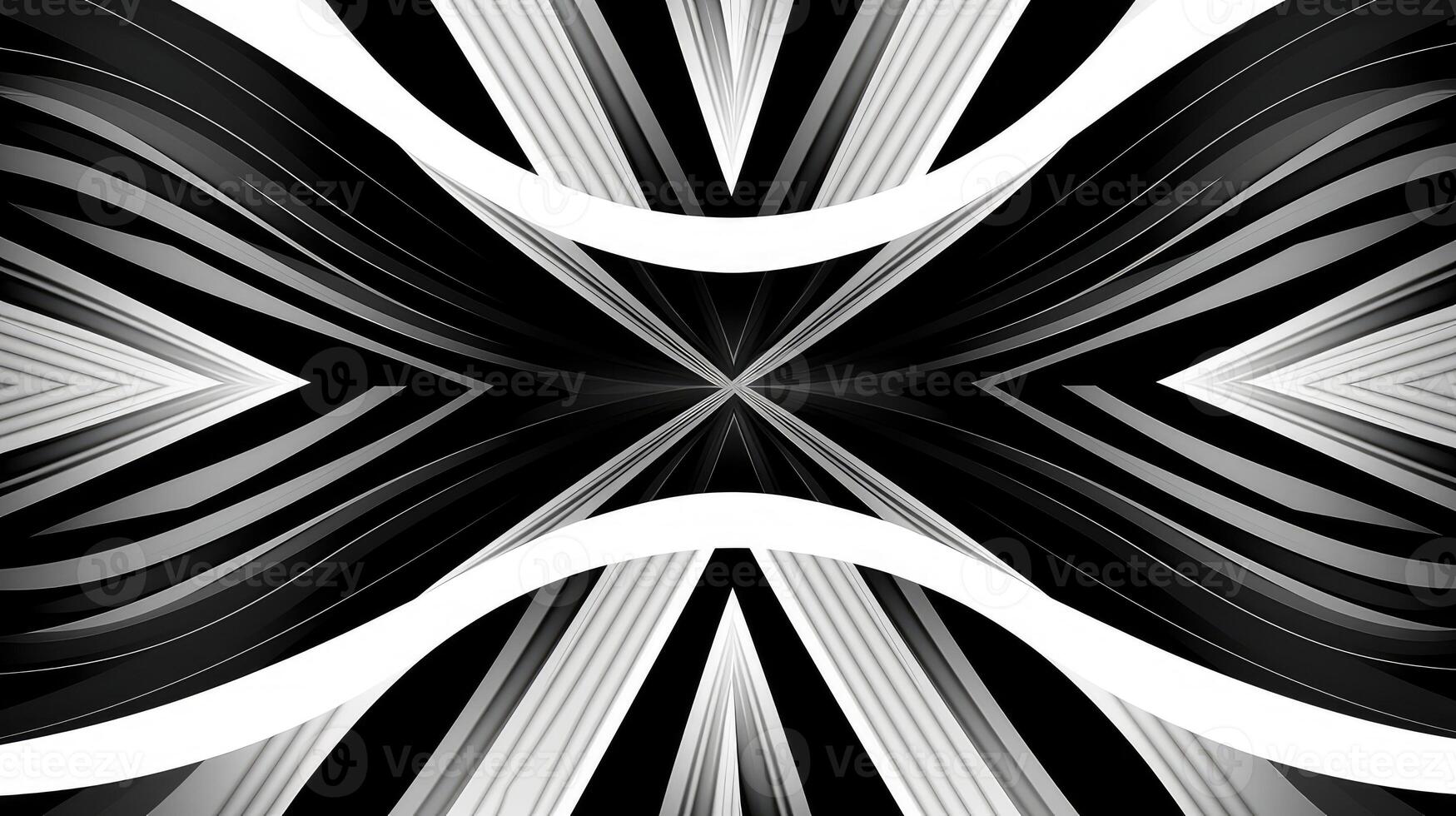 abstract black and white graphic print photo