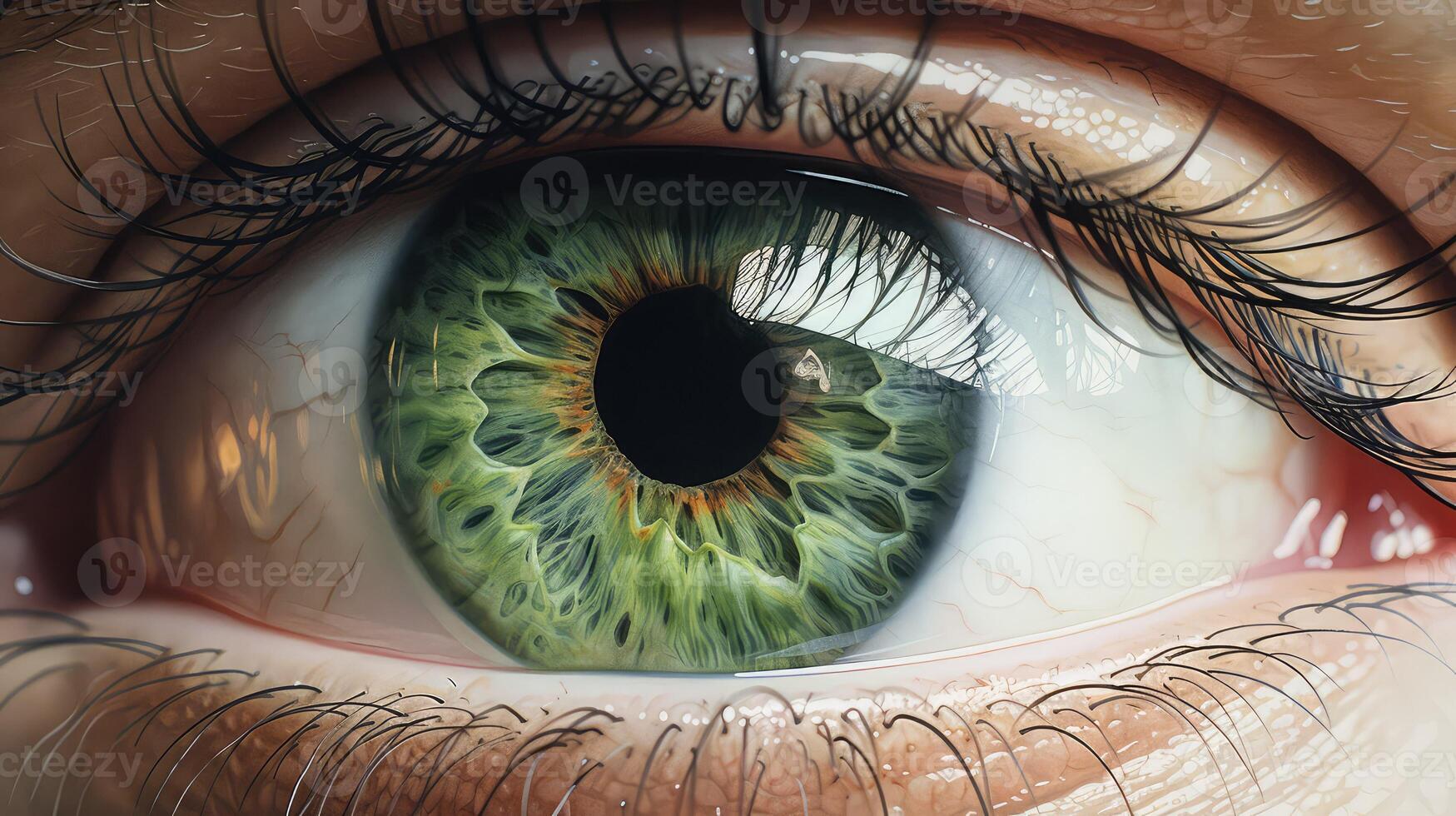 photo green eye