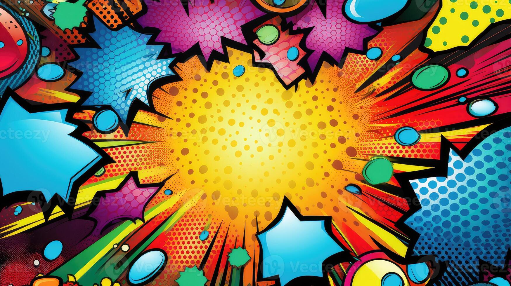 speech comic book background photo
