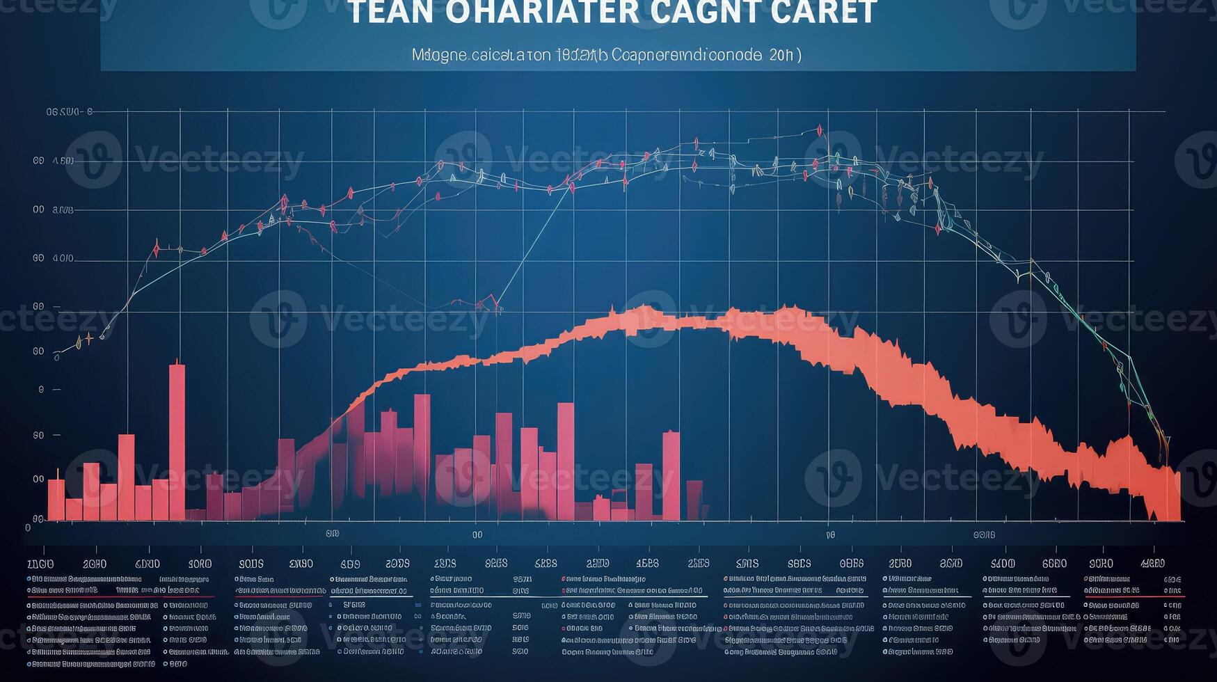 graph cancer data photo