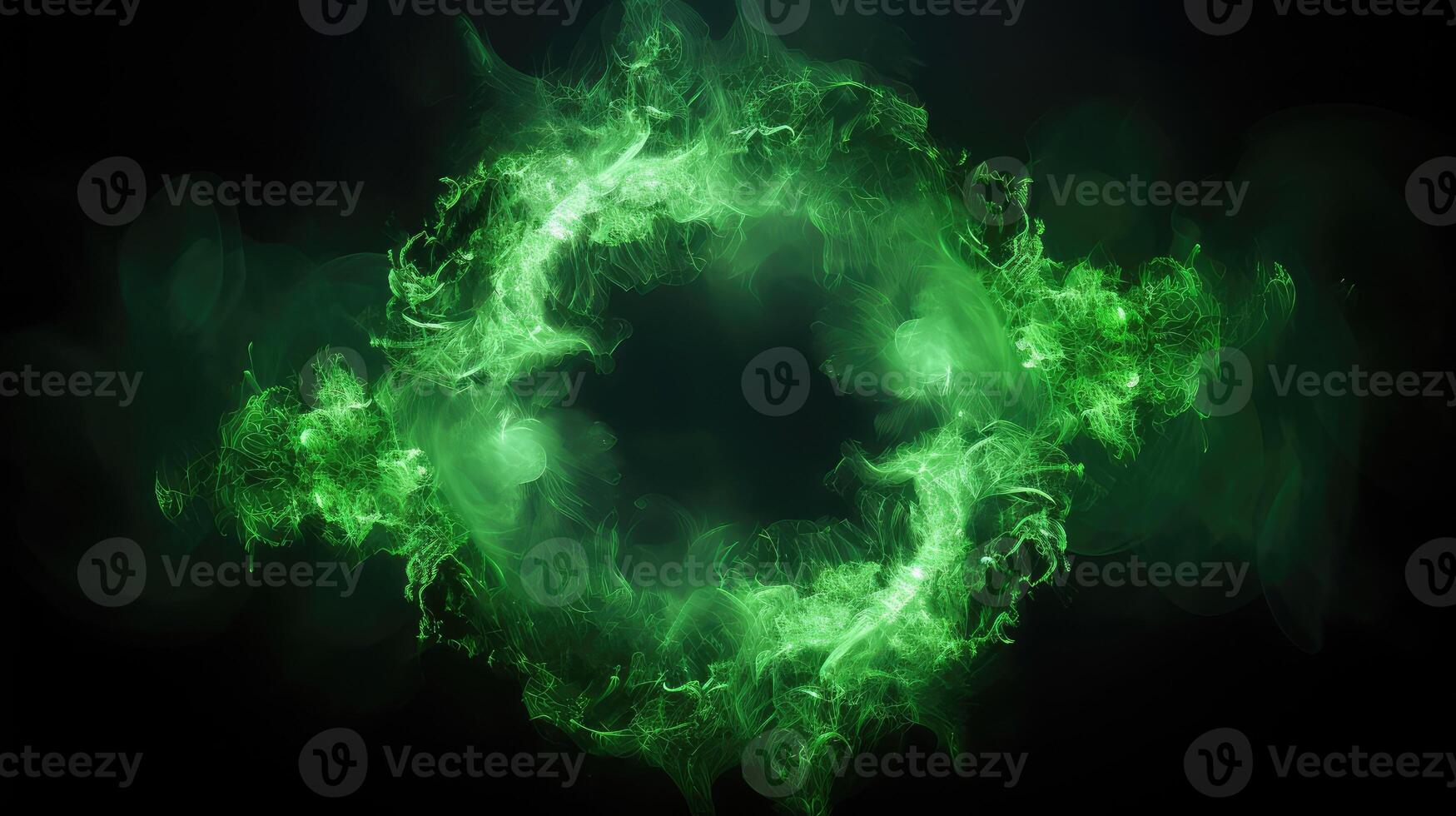 green black background fog photo