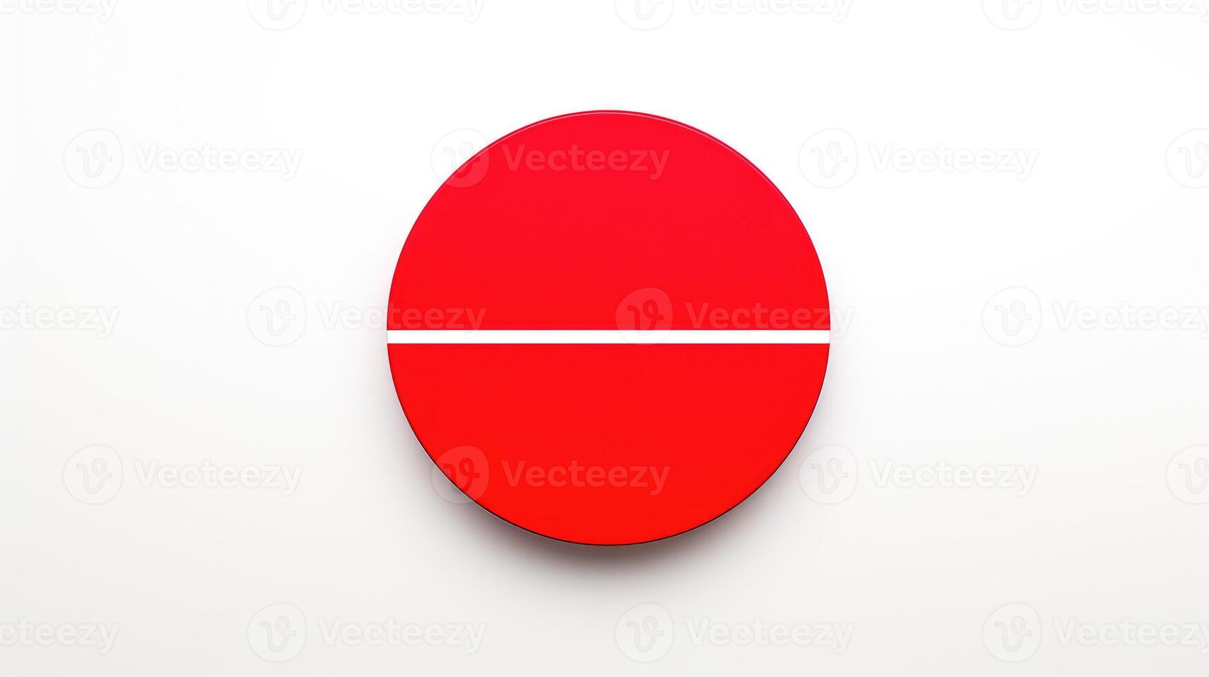 prohibition red circle with line photo