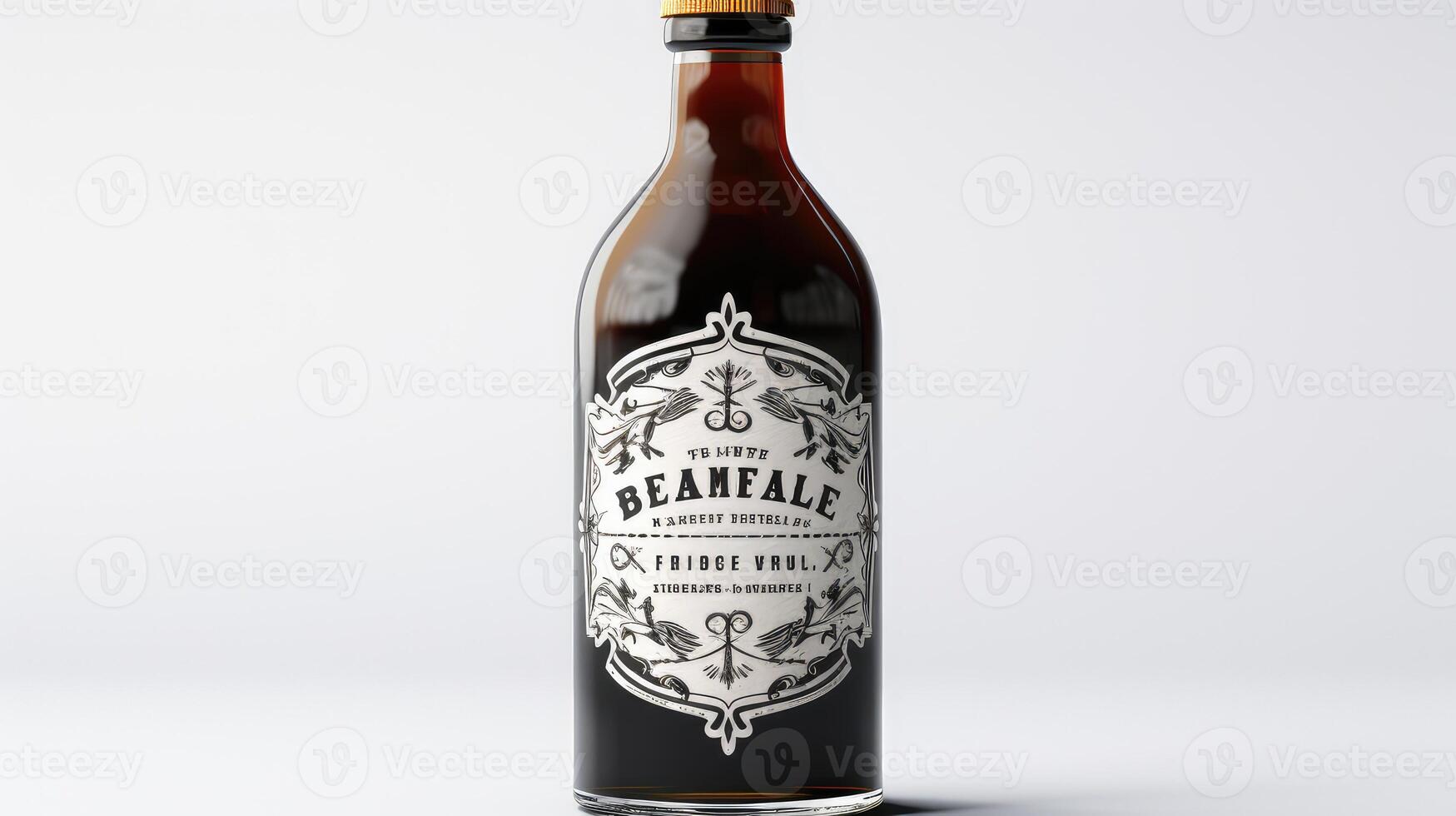 vintage free bottle label photo