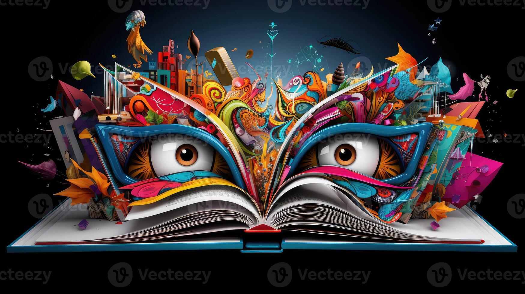 creativity open book graphics photo