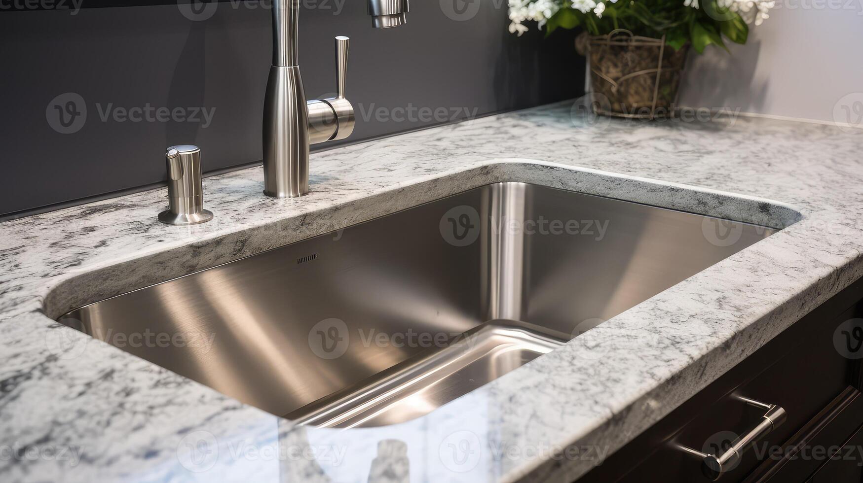 granite kitchen sinks photo