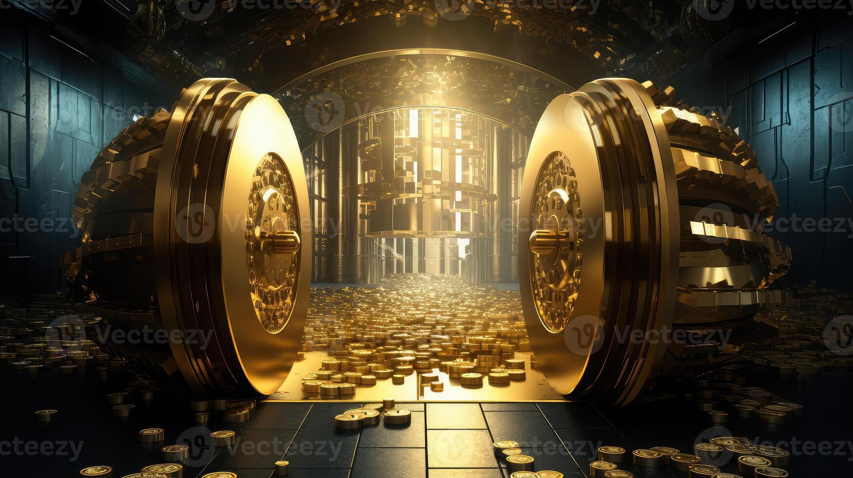 cash vault door photo