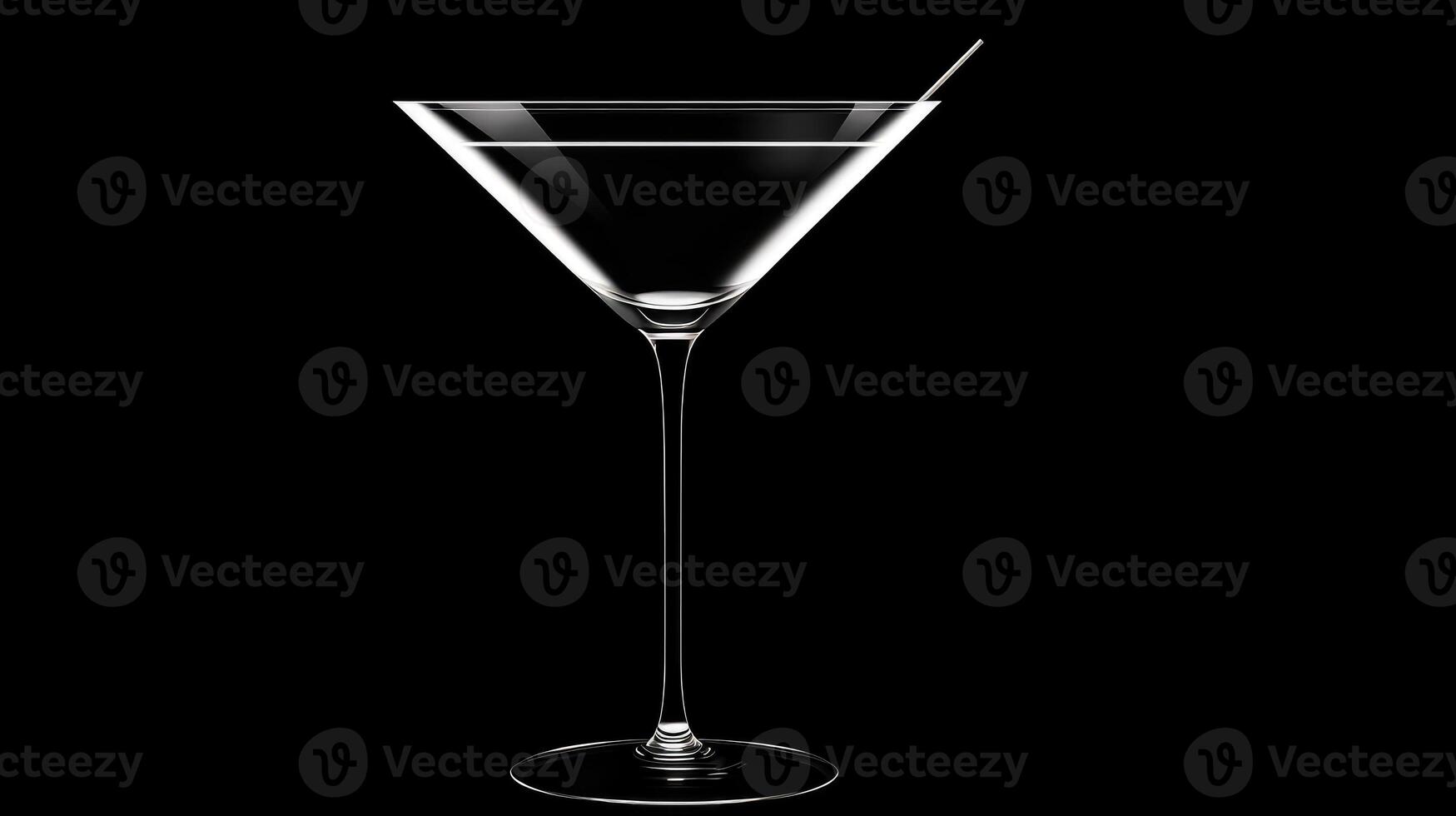 bowl cocktail glass outline photo