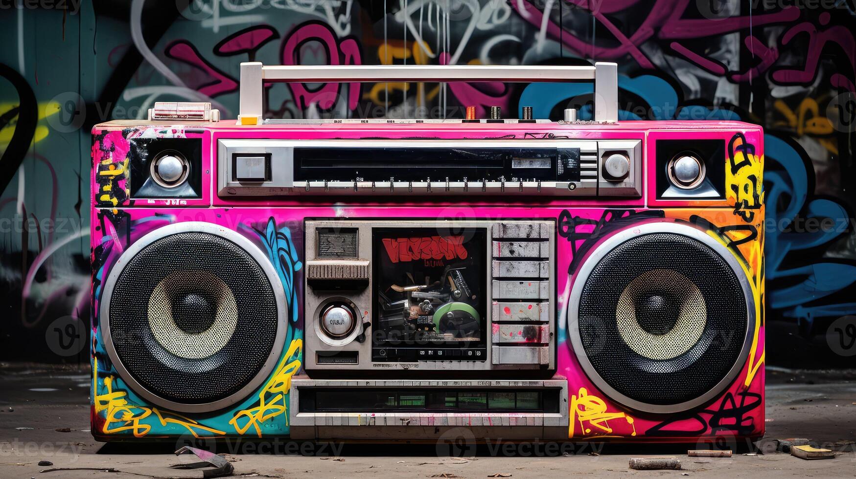 radio boom box photo