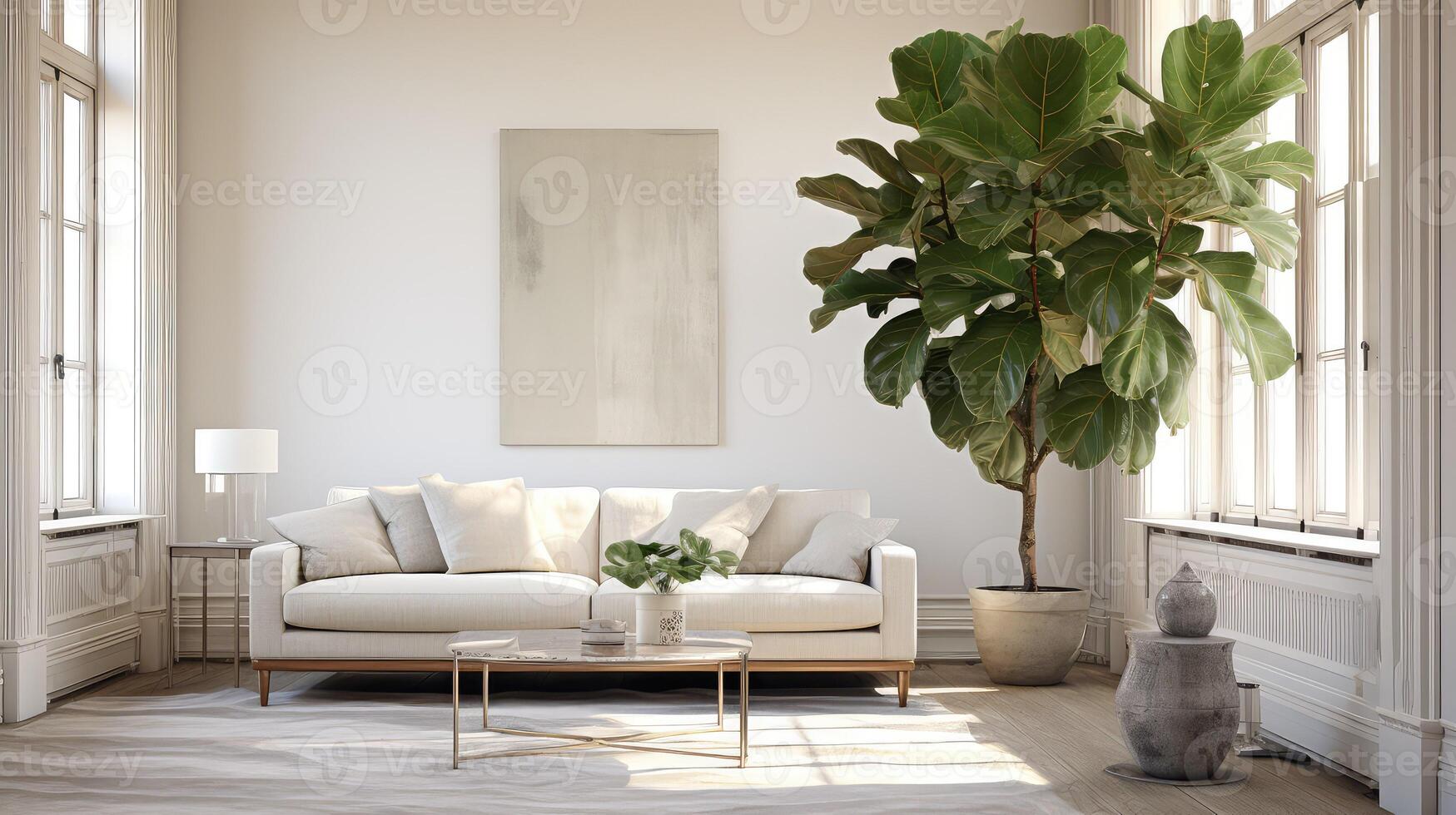 decor fiddle leaf fig tree photo