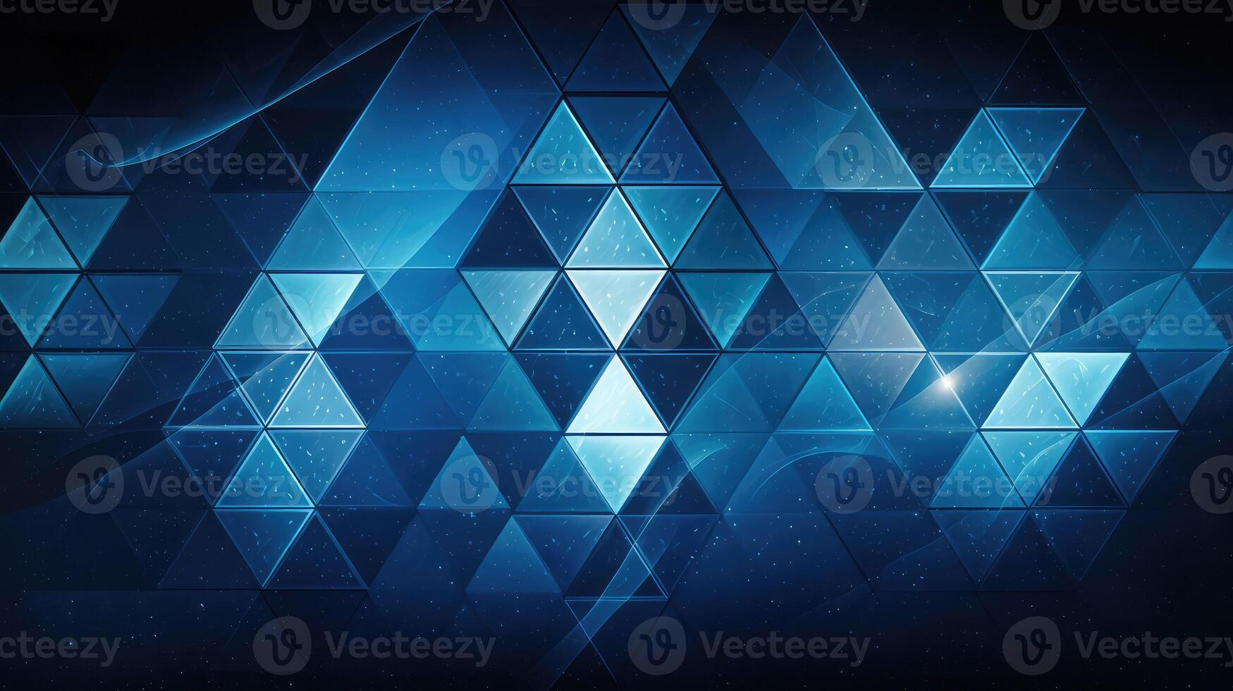tessellating blue geometric background photo