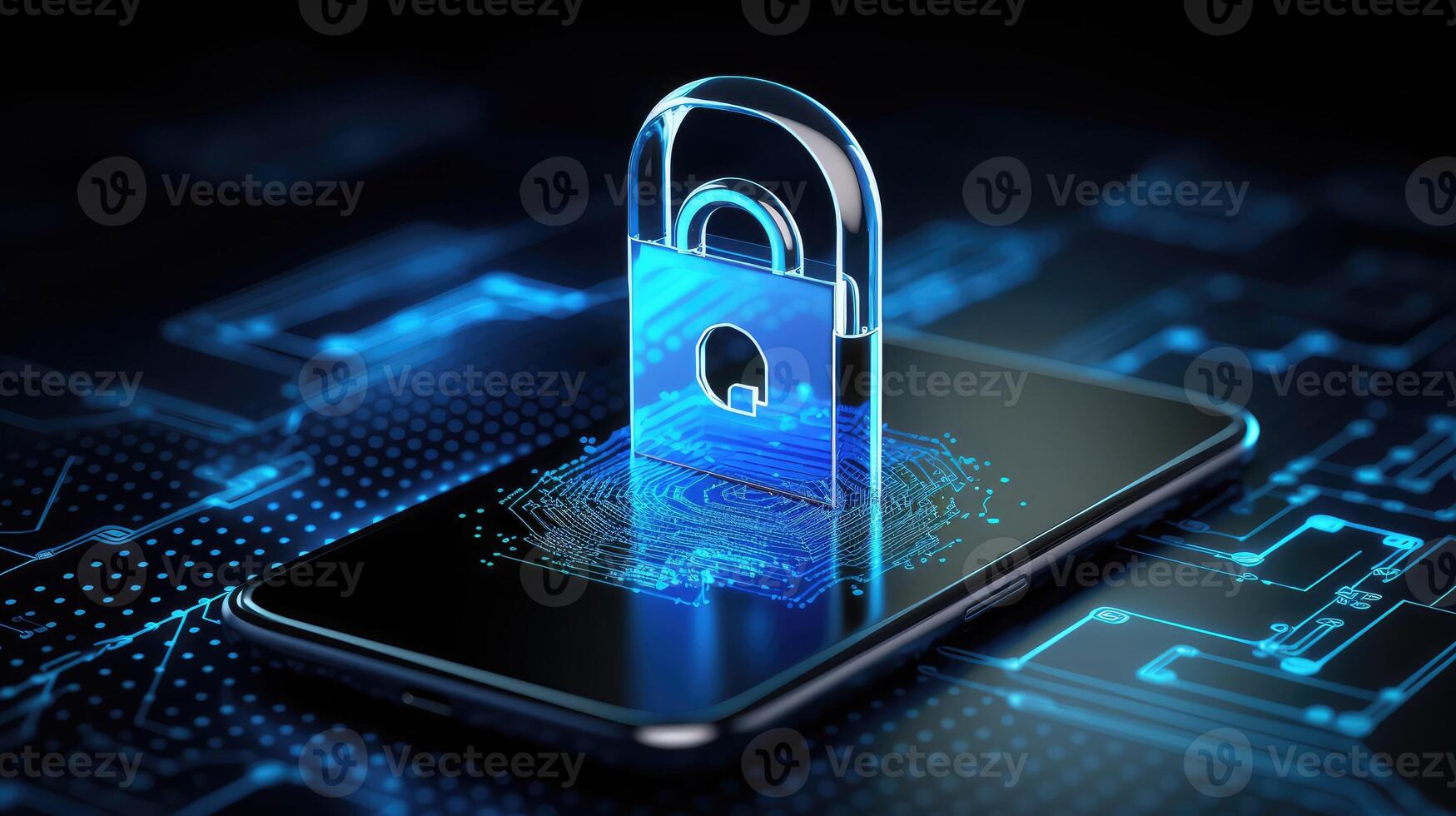 encryption data privacy lock photo