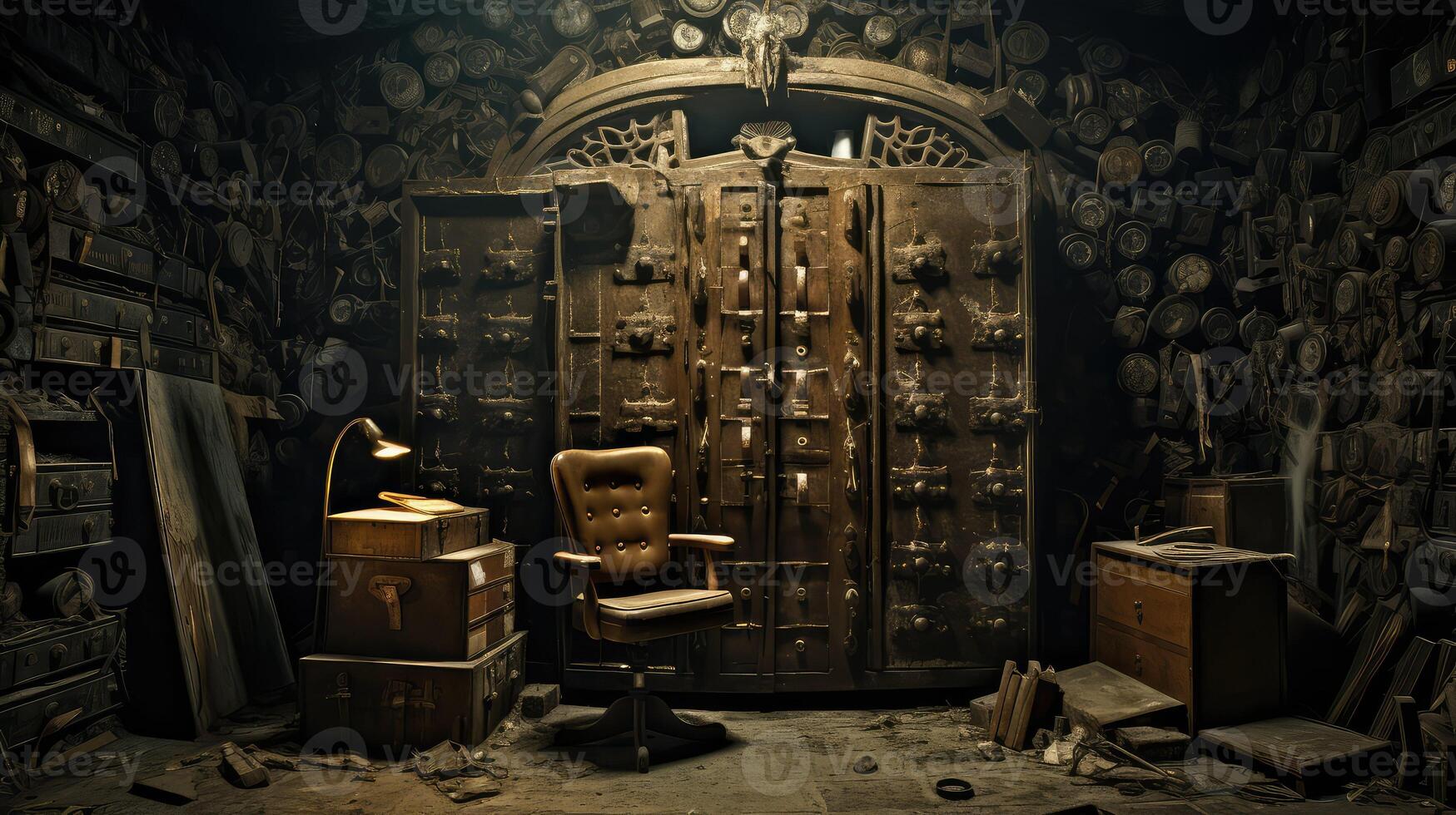 antique old office photo