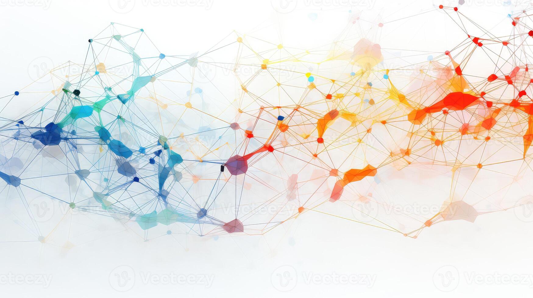 nodes data background white photo