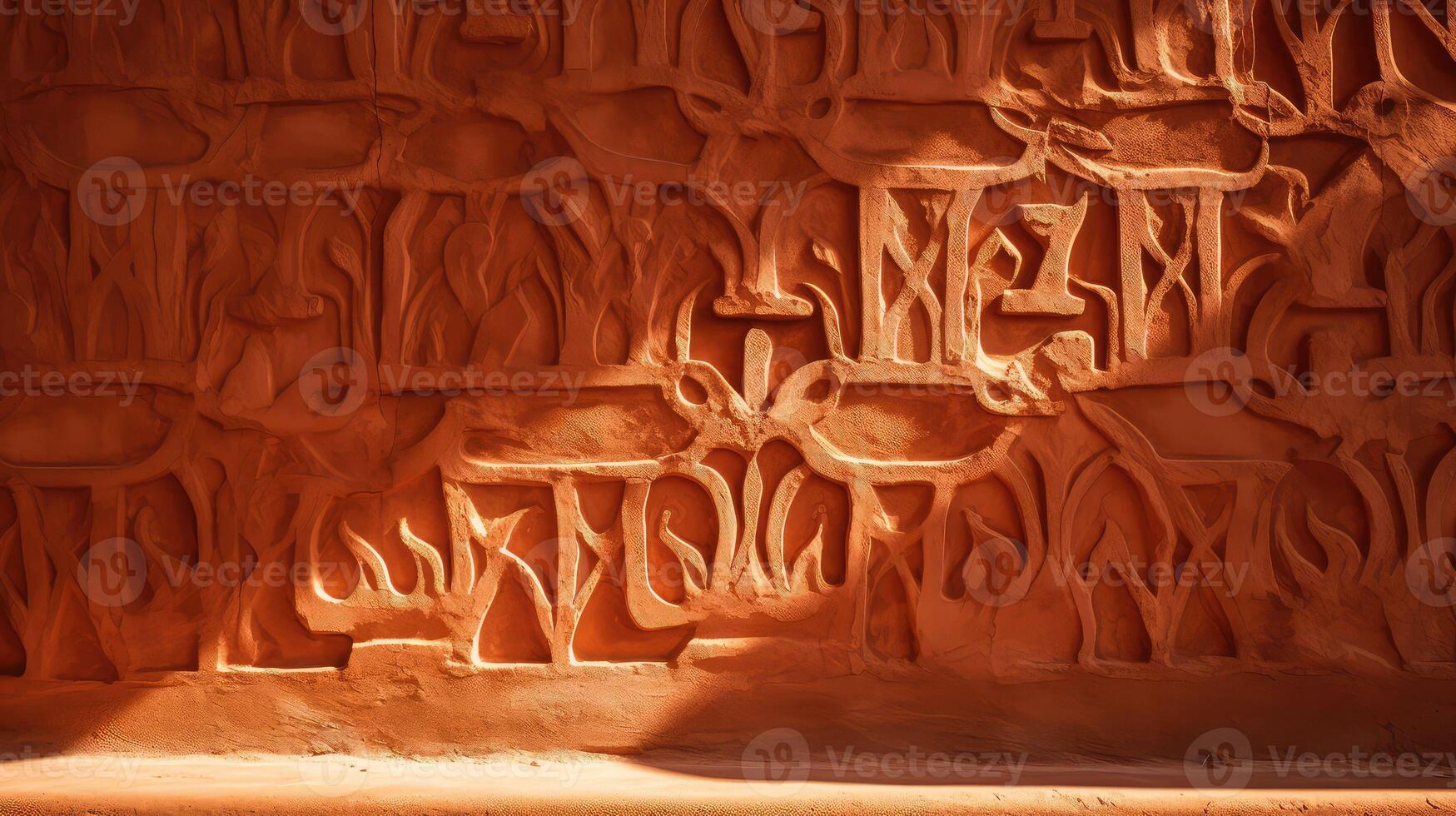 intricate terracotta texture photo