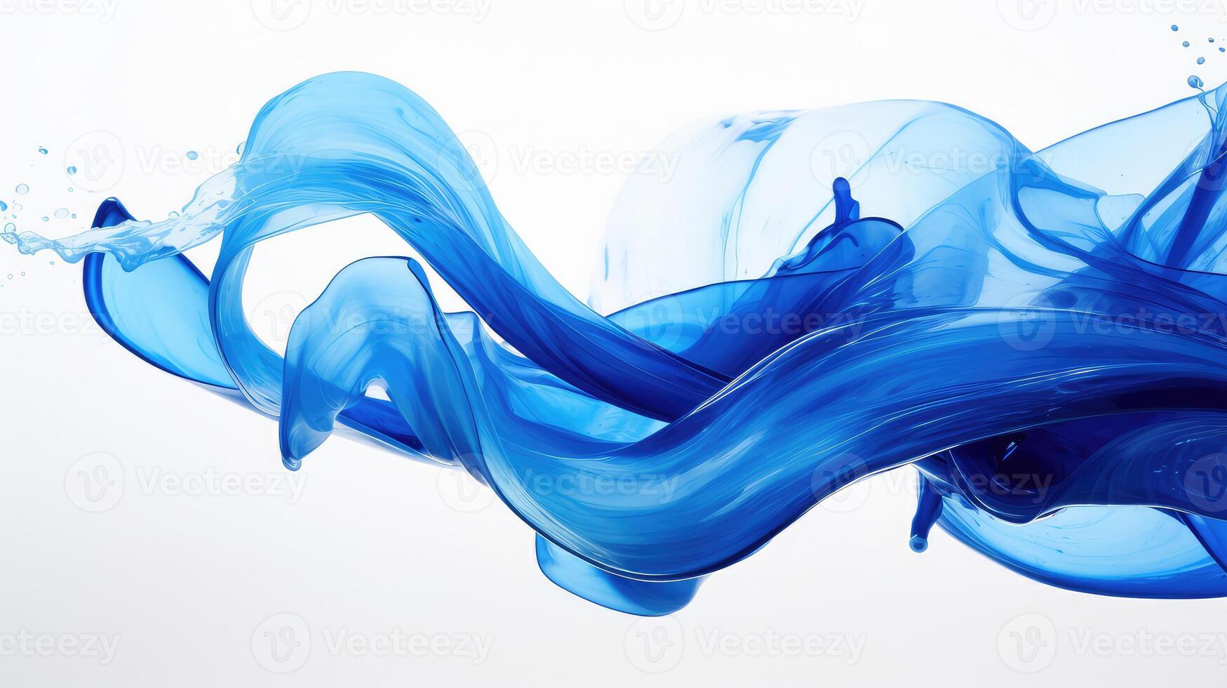 canvas blue streak photo