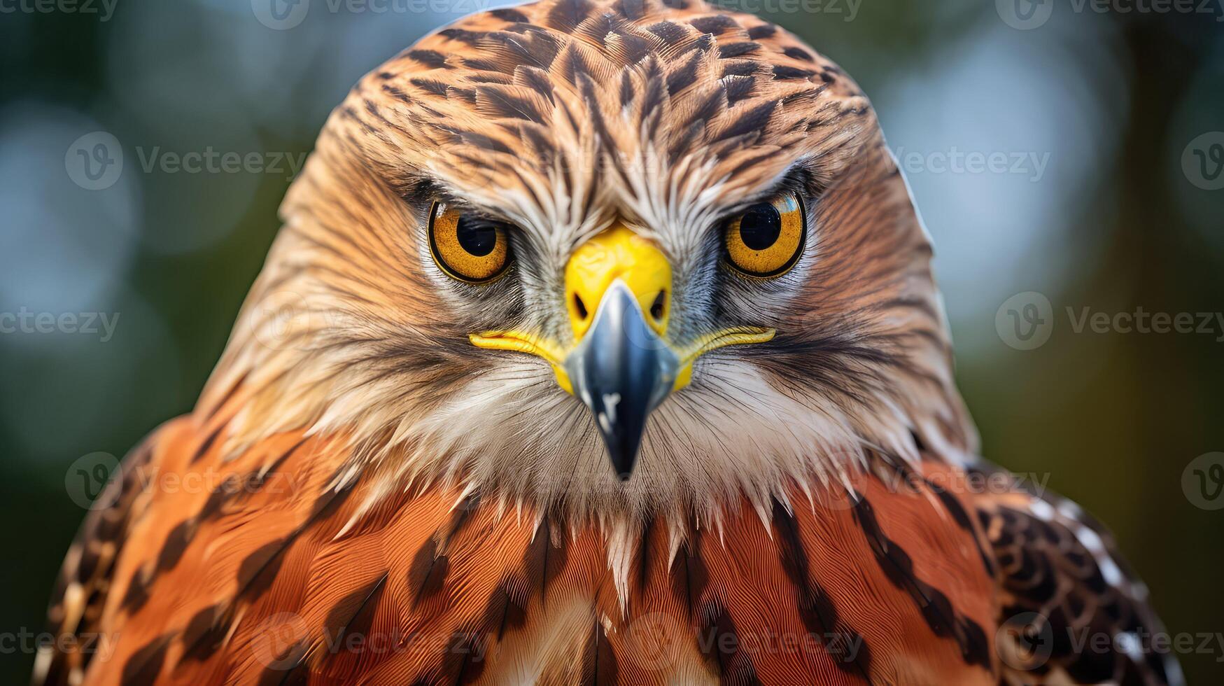 bird red shouldered hawk photo