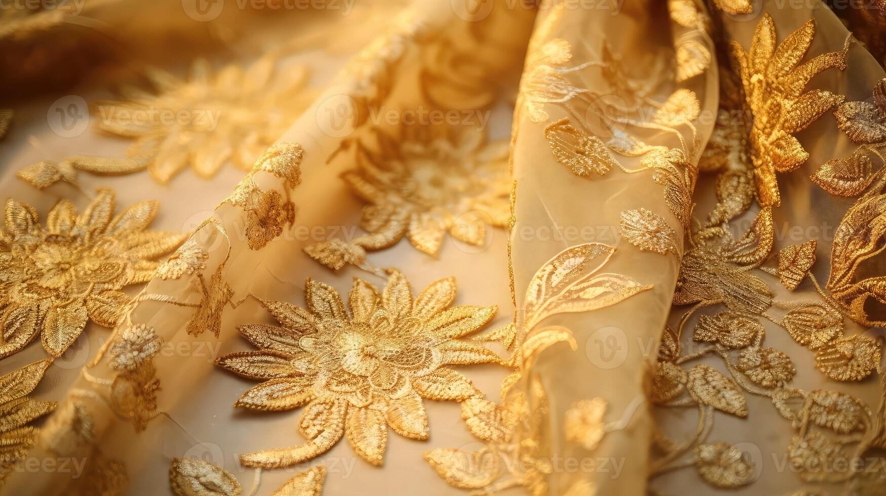 geometric gold indian pattern photo