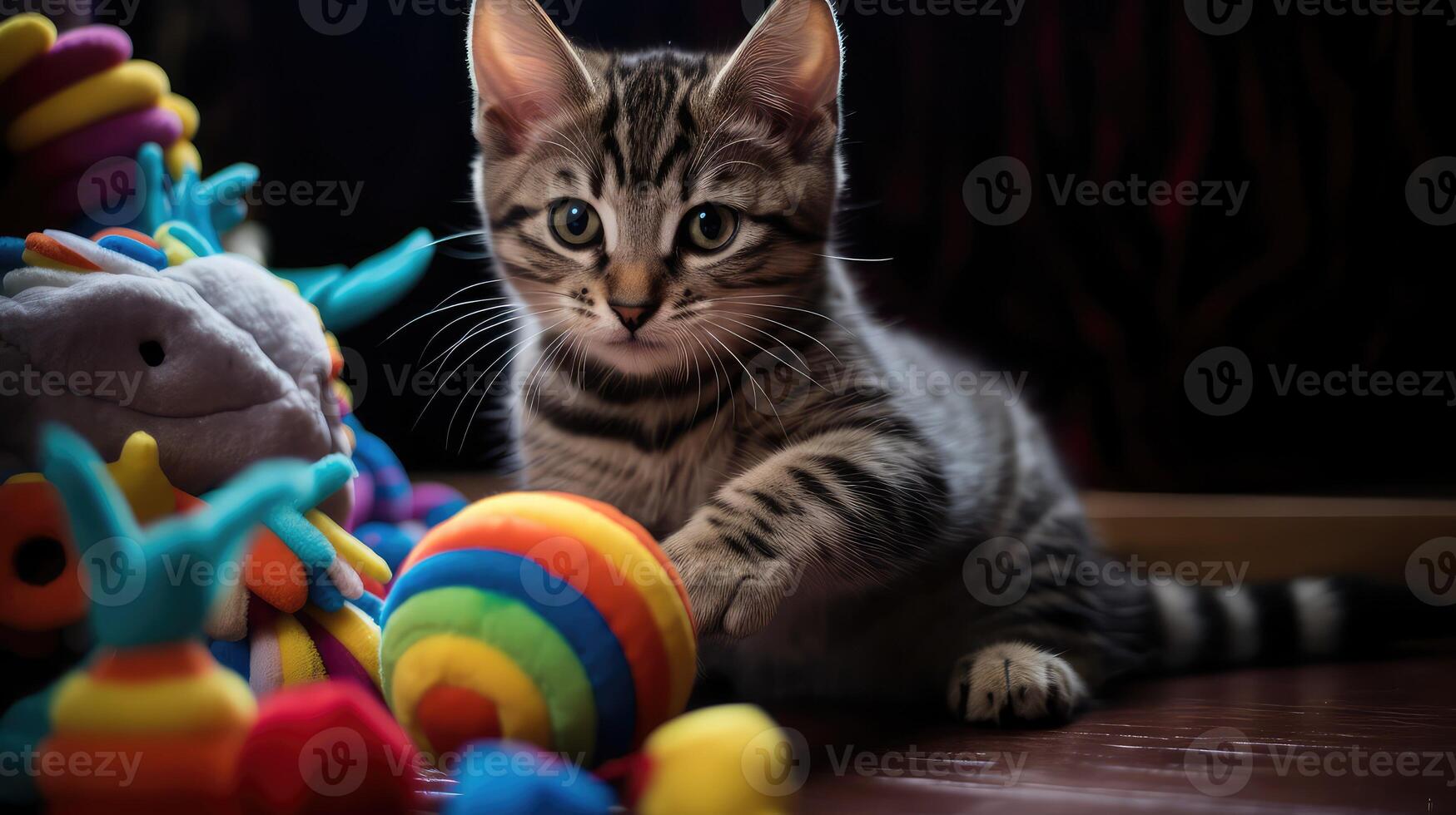 toy cat gift photo