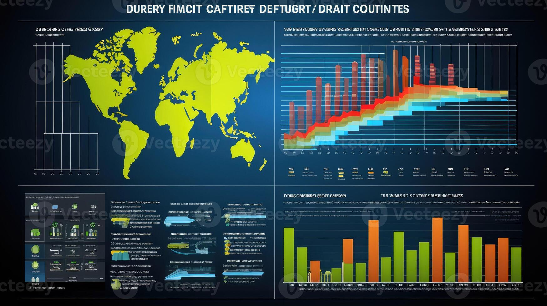 consumption data center infographics photo