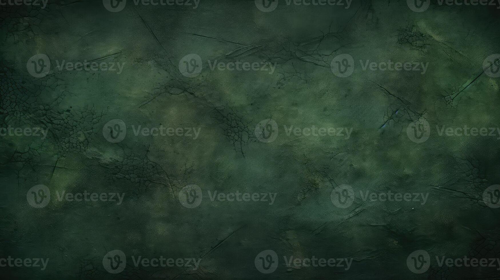 uneven dark green textured background photo