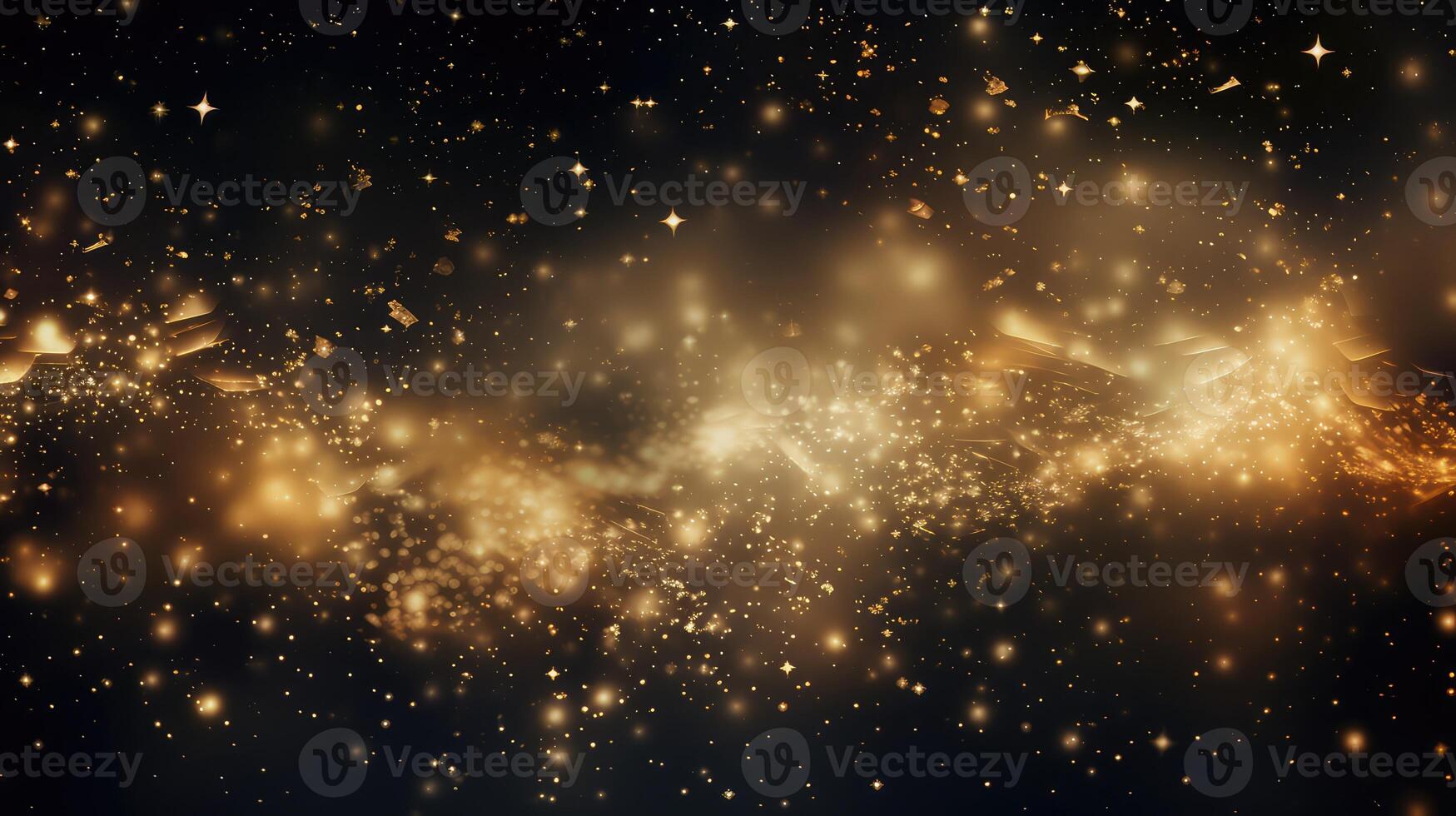 magical gold background abstract photo