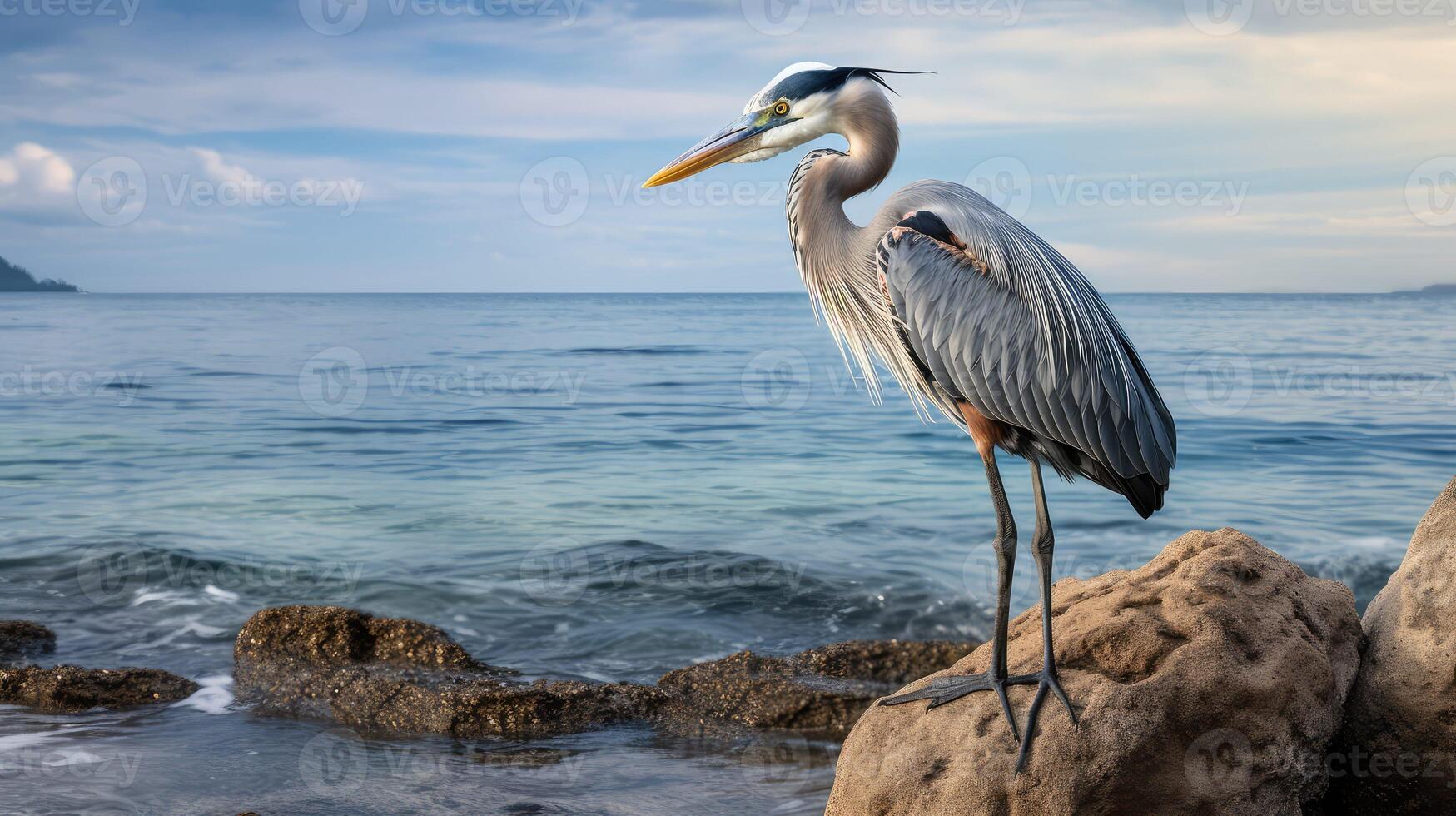 nature great blue heron photo