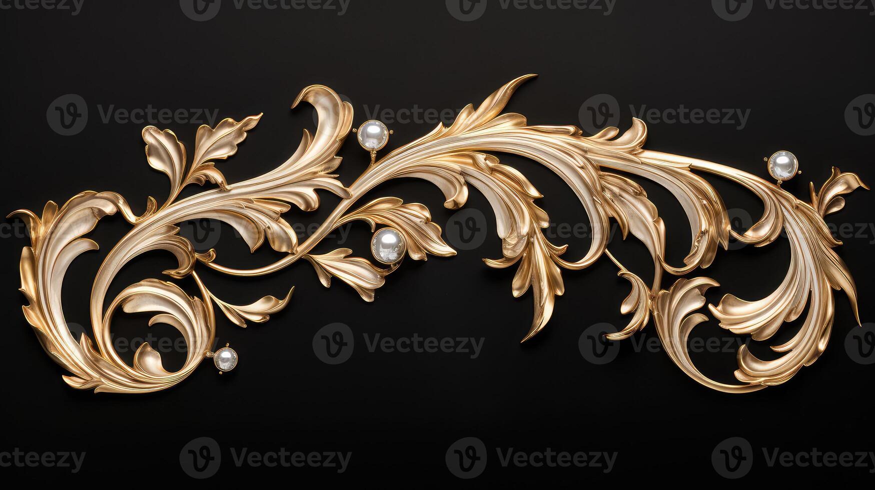 frame gold leaf border photo