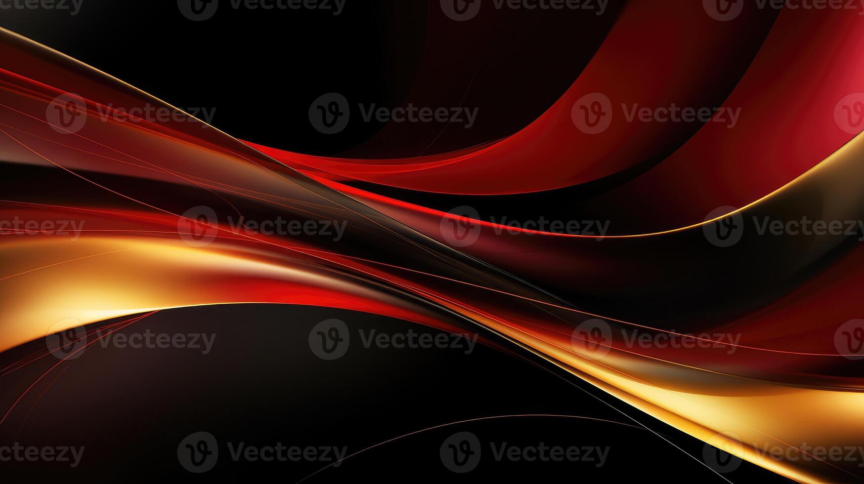 energetic red black and gold background photo