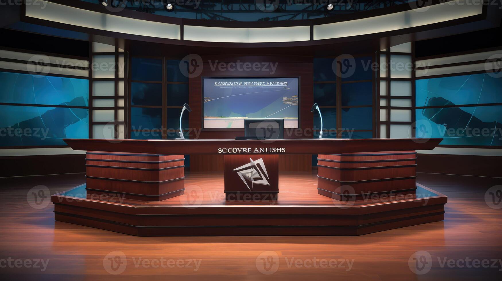 station anchor desk photo