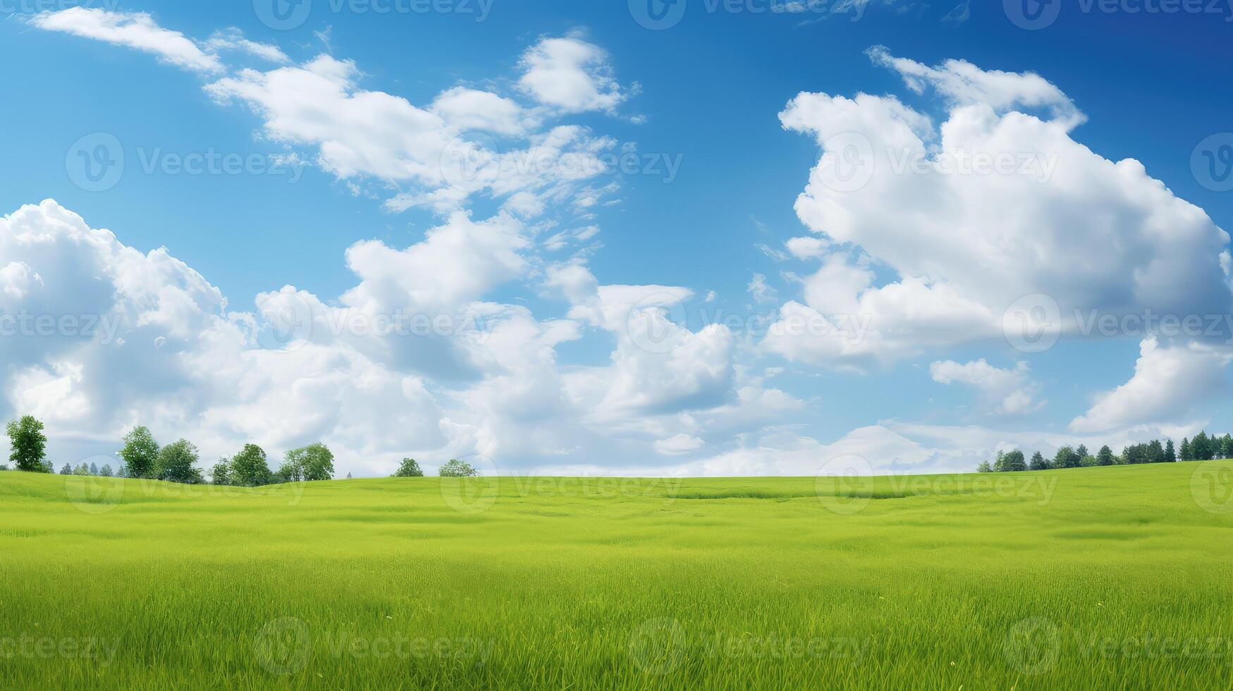 land green grass white background photo
