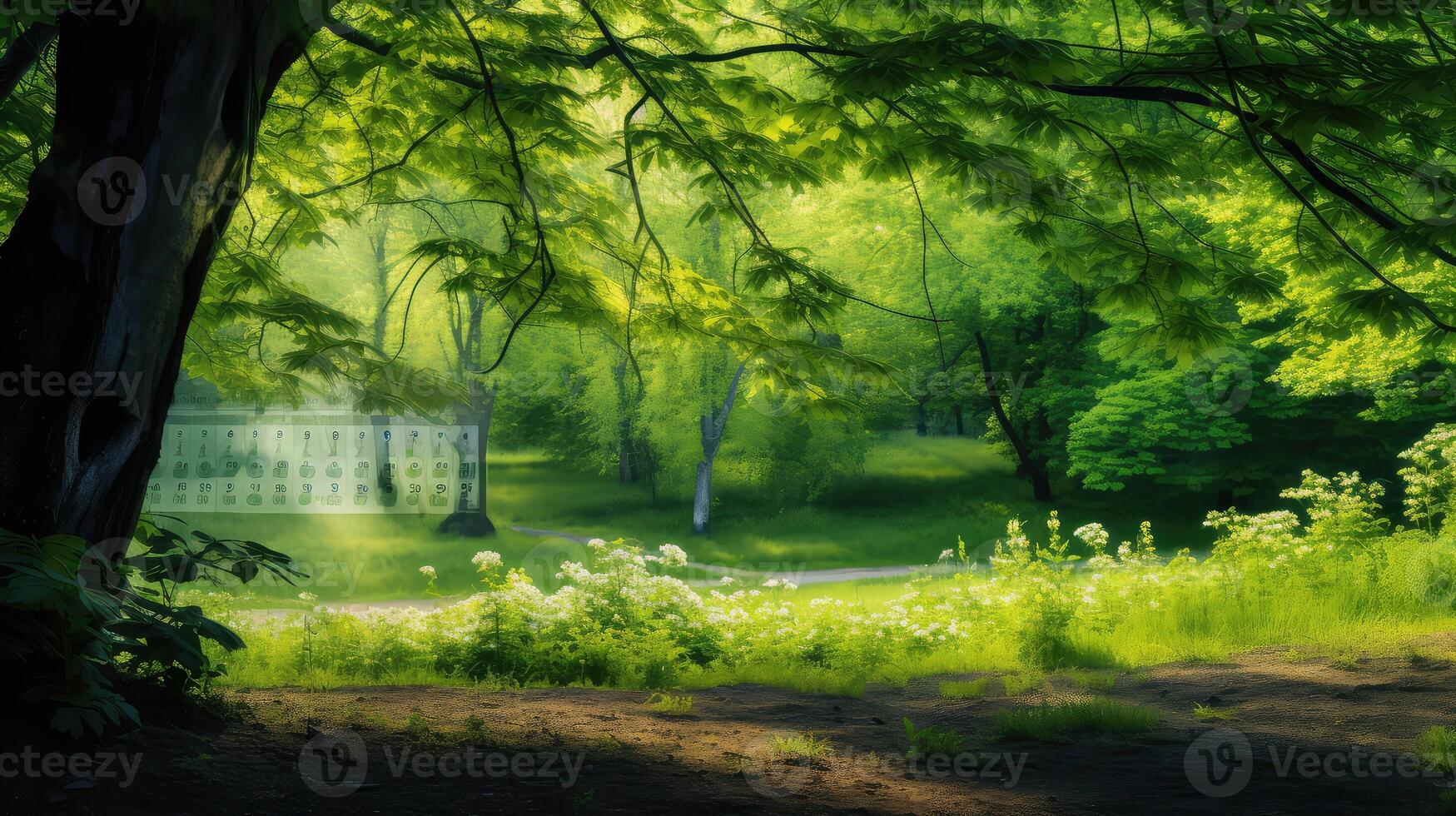 nature calendar green photo