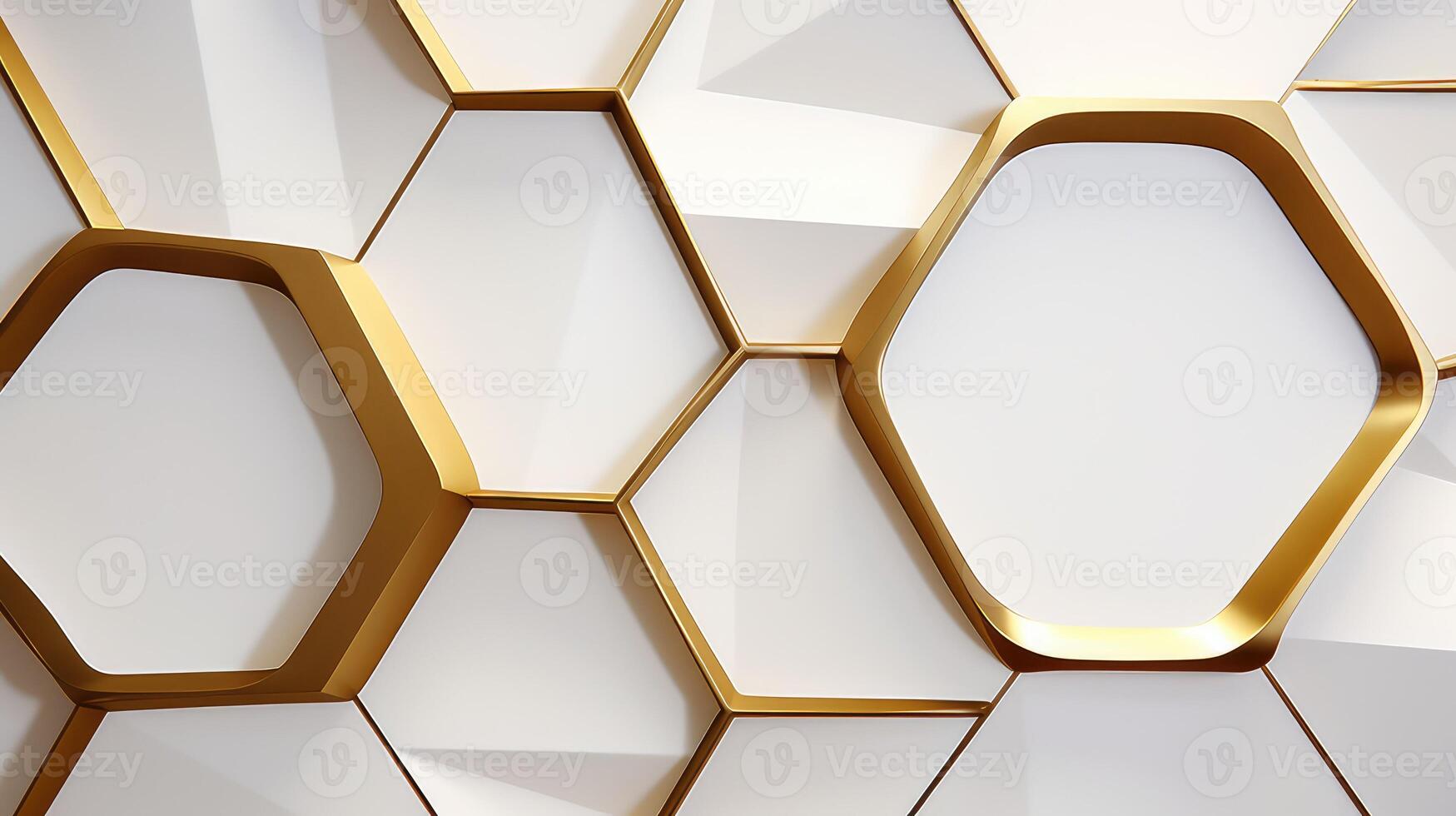 sleek white and gold background photo
