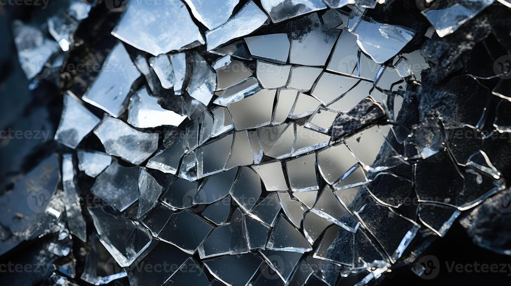 compression cracked metal photo