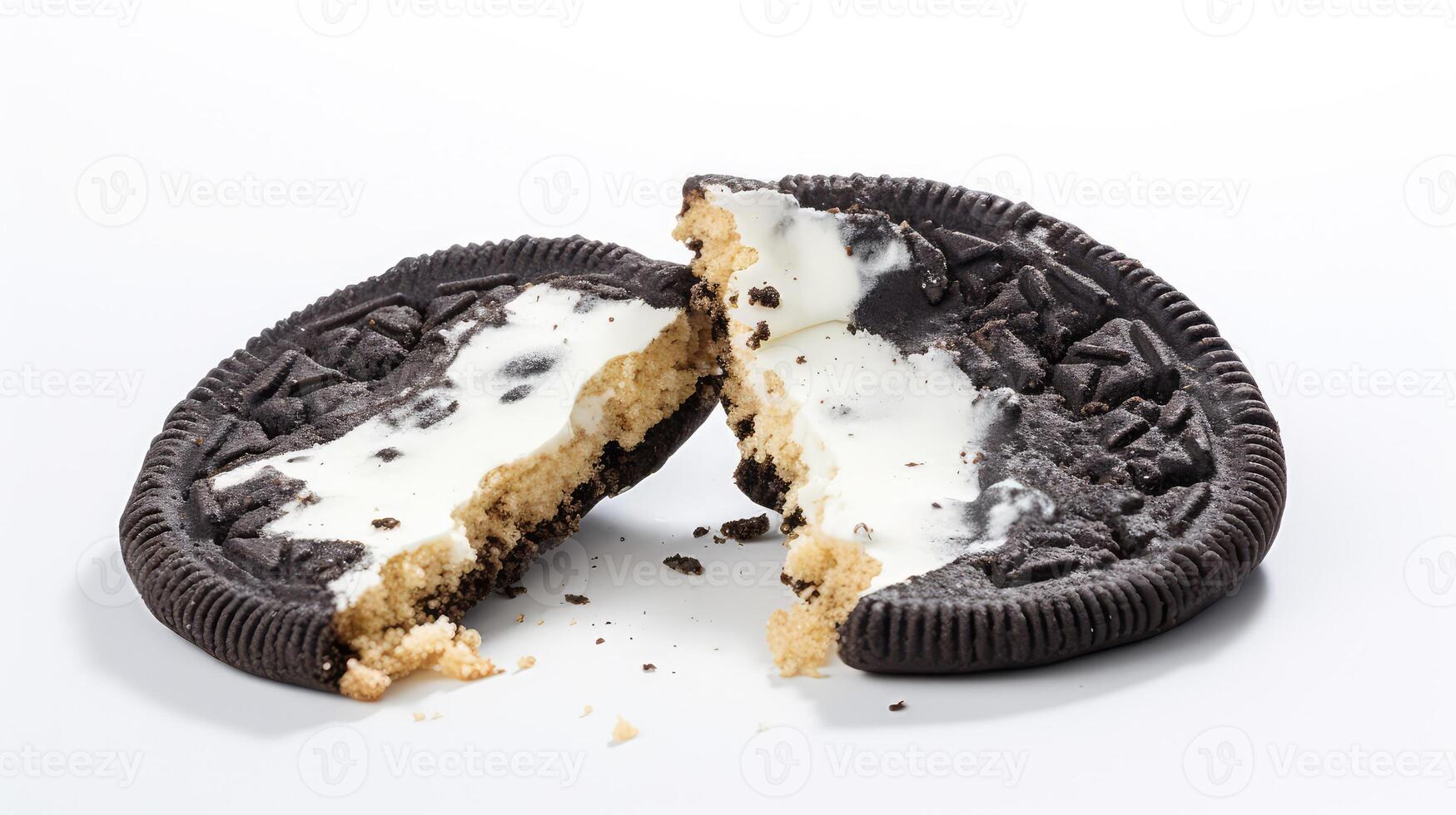 dessert black and white cookie photo