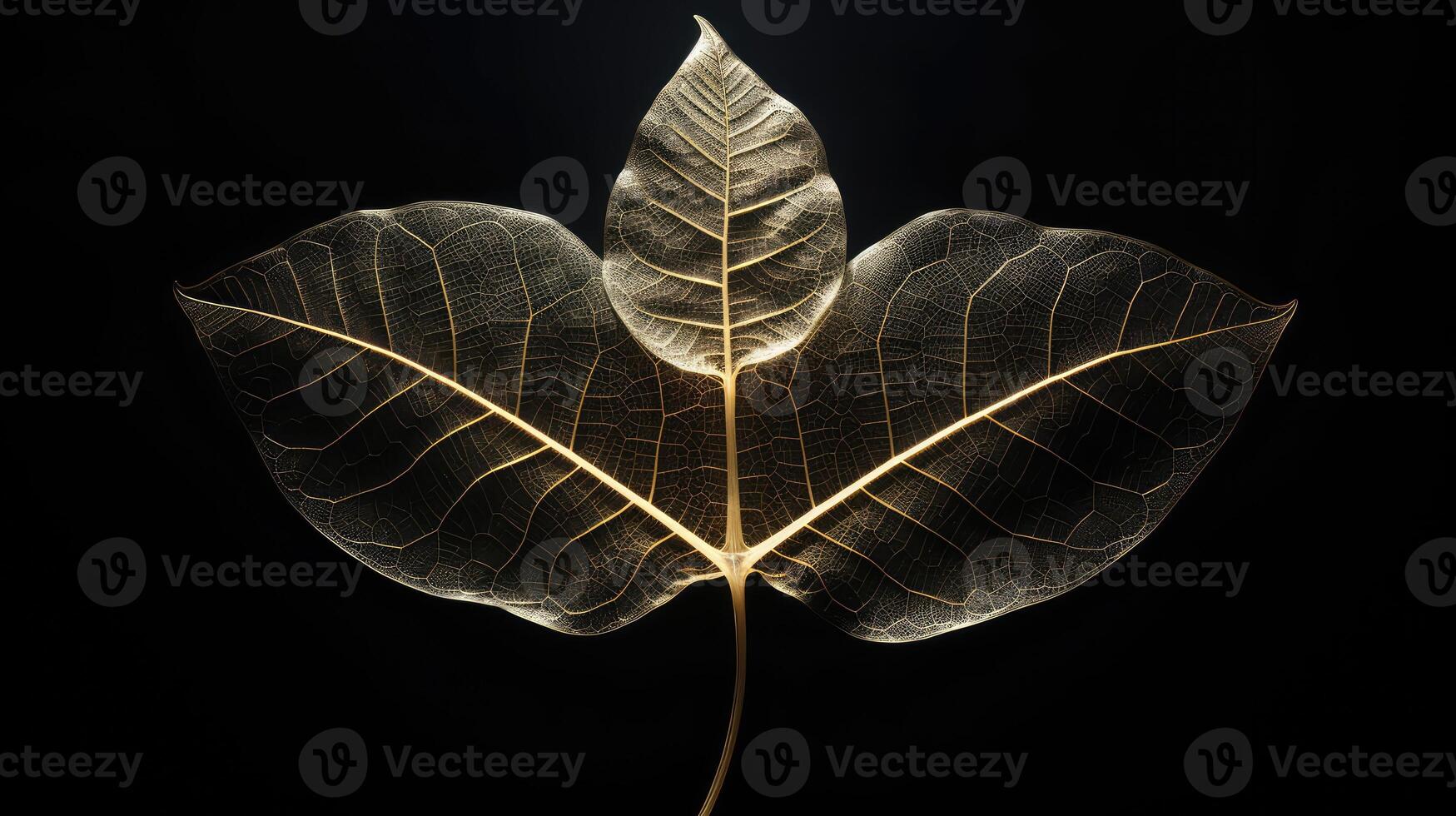 decorative skeleton leaf photo