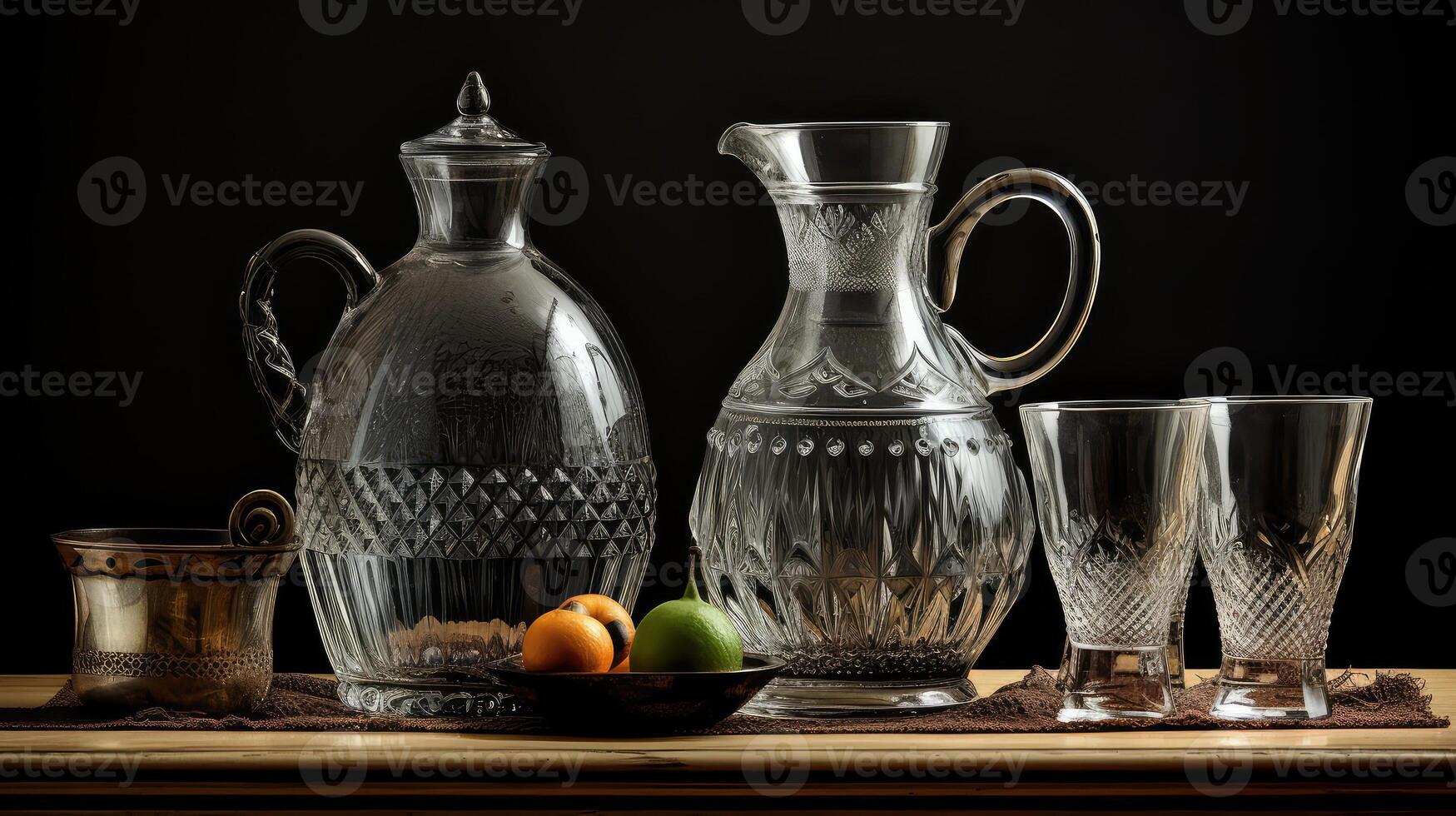 ware antique glass texture photo