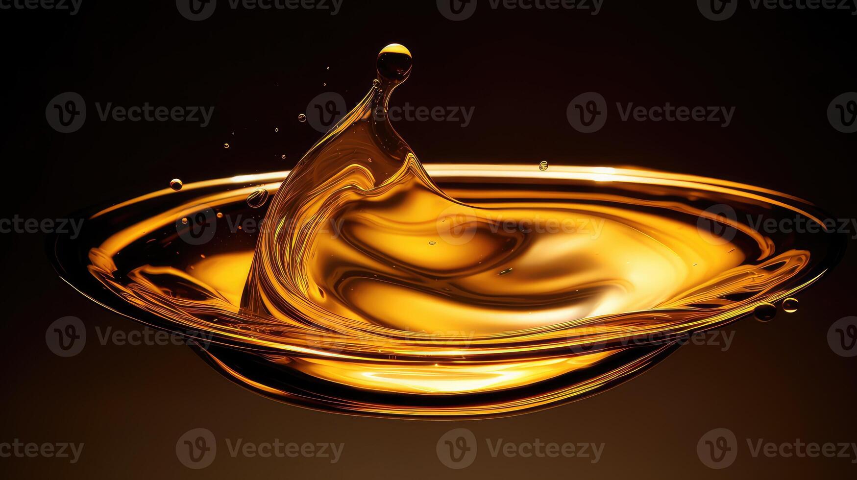 up oil drop gold photo