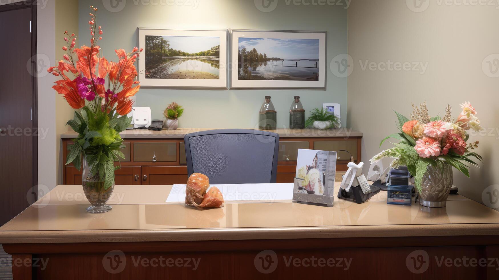 candy office front desk photo