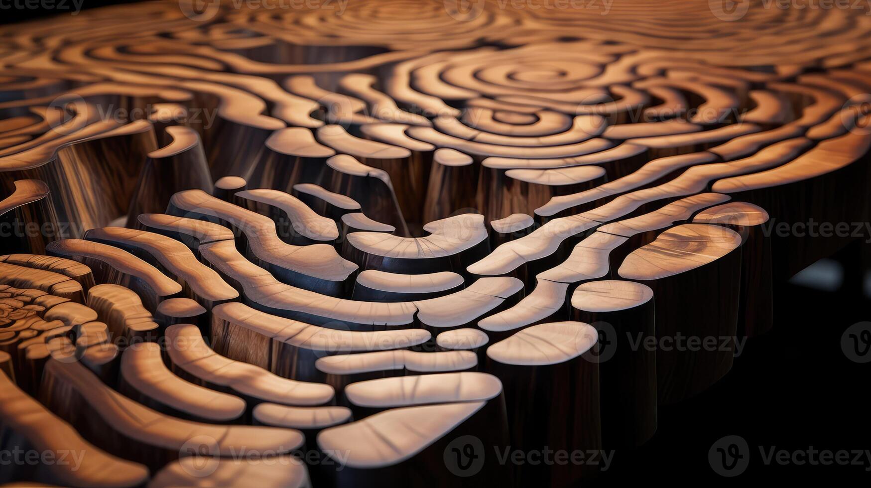 design wood end grain photo