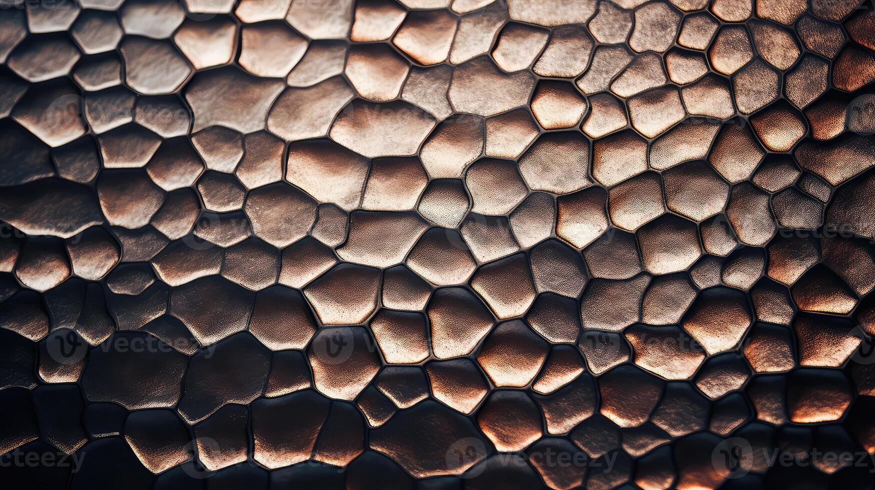 reflective hammered metal background photo