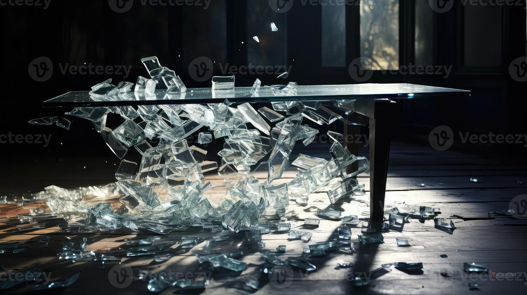 vase glass shattering photo