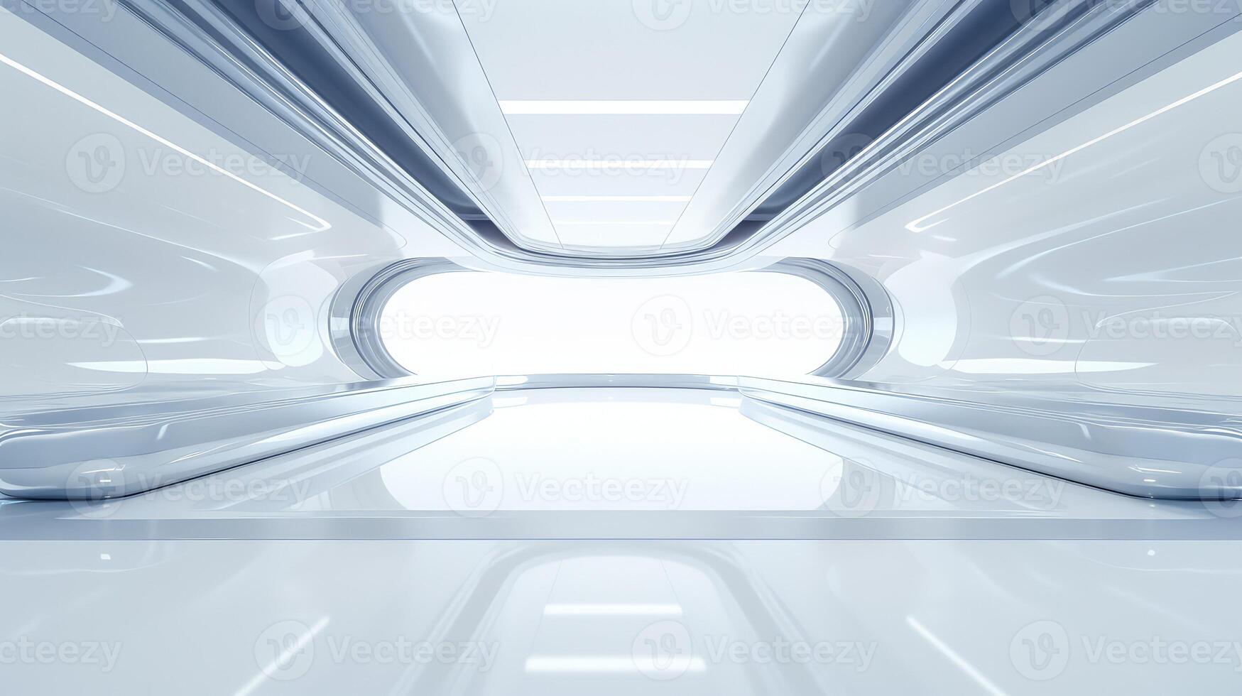 metallic white futuristic background photo