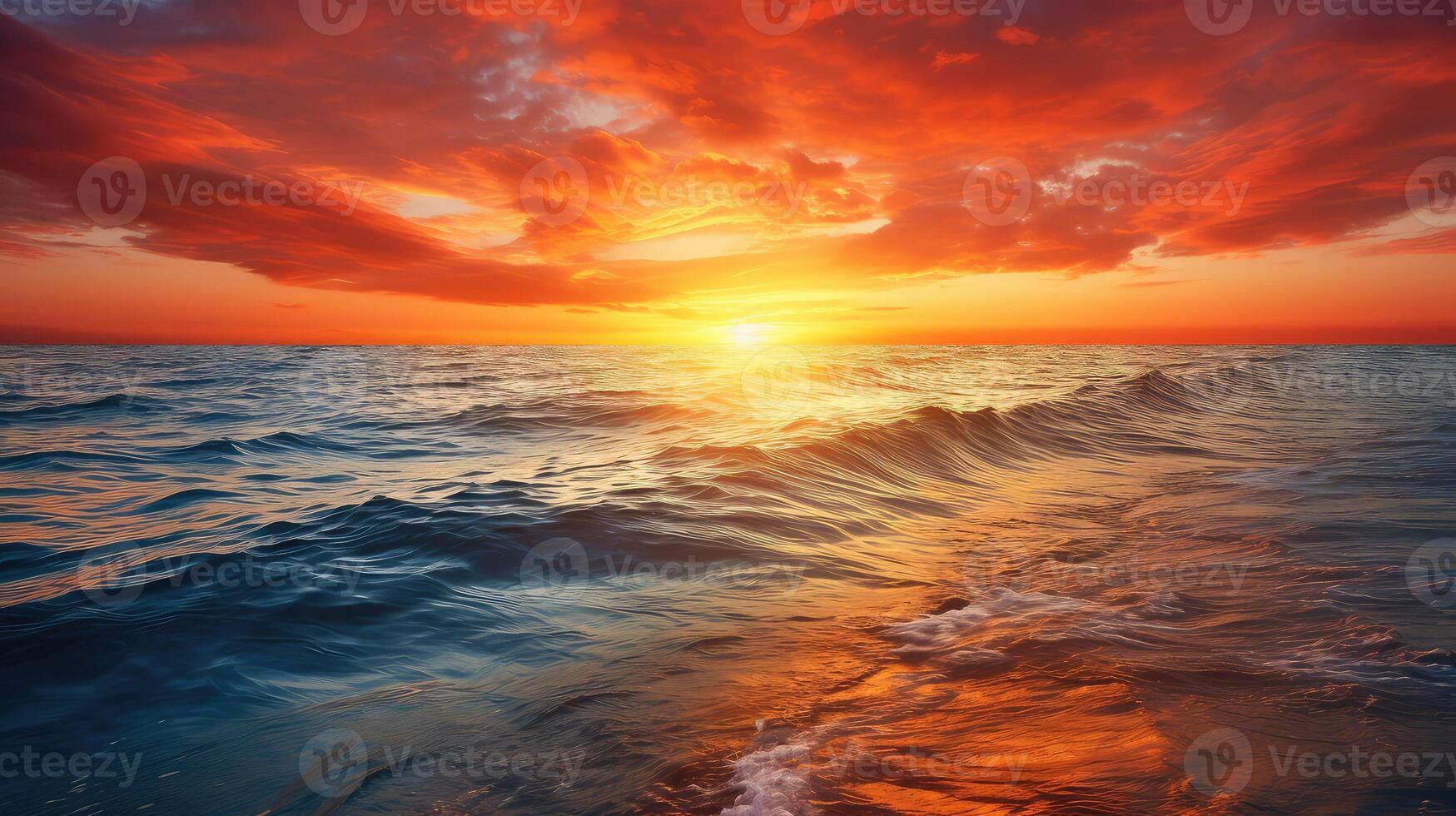 sky orange explosion photo