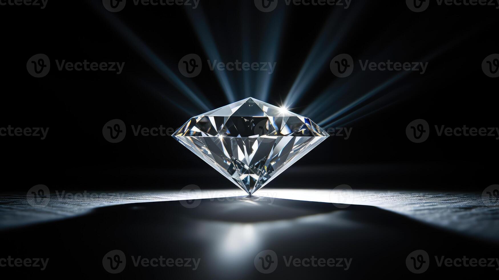 sparkle diamond on black photo