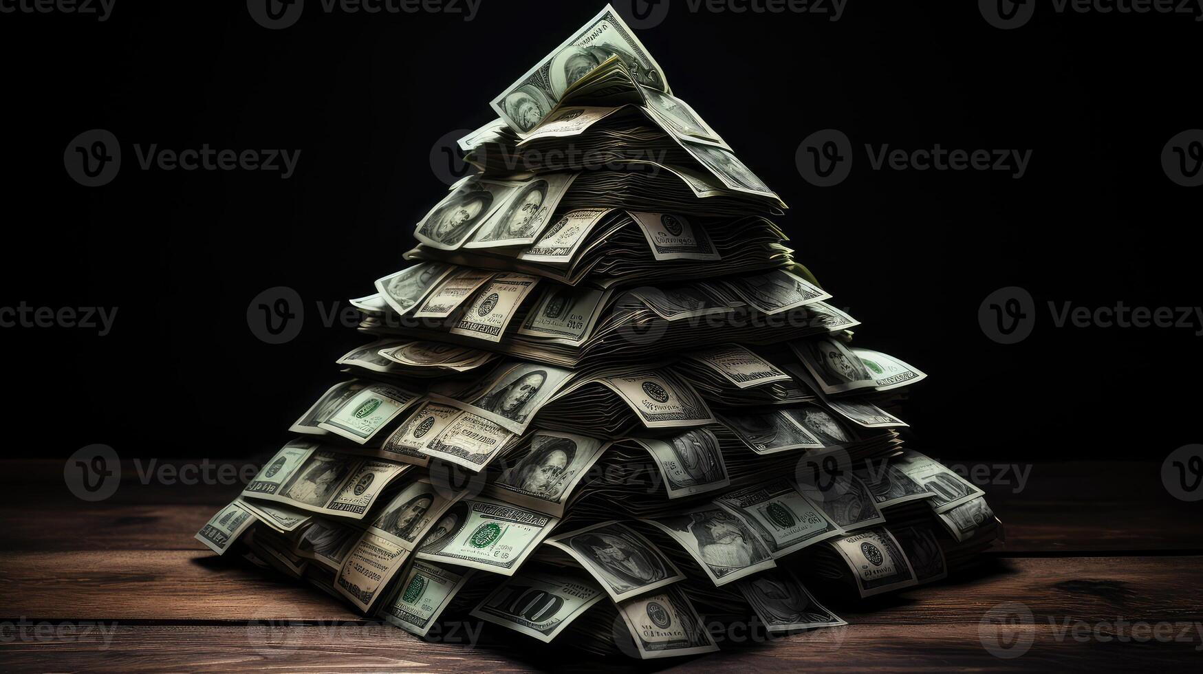 pyramid rustic black photo