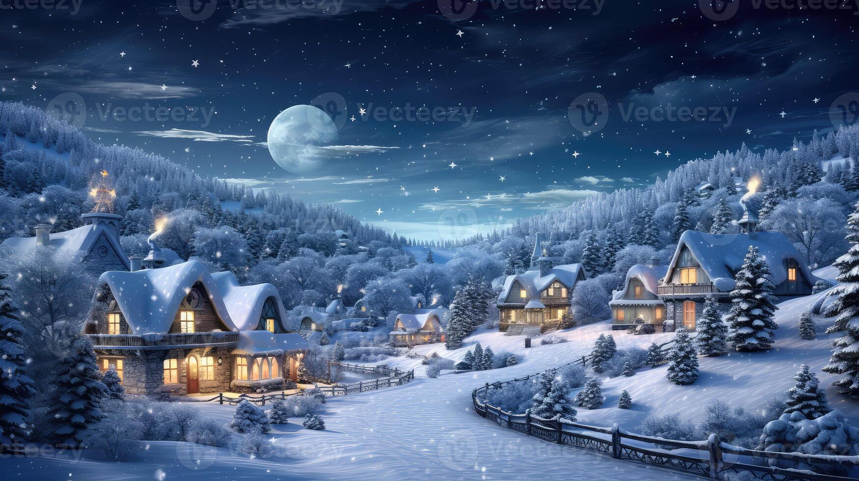 village christmas data photo